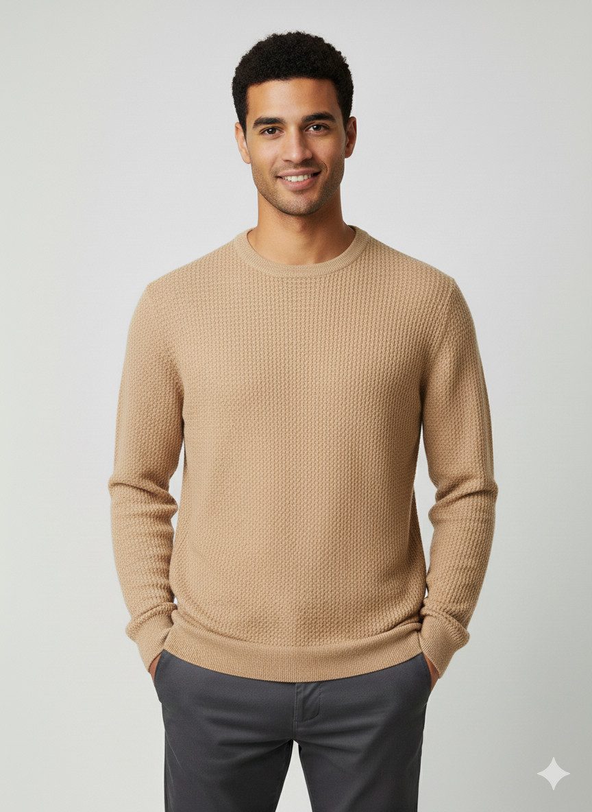 Selected Rundhalspullover SLHHENNY LS KNIT RELAXED günstig online kaufen