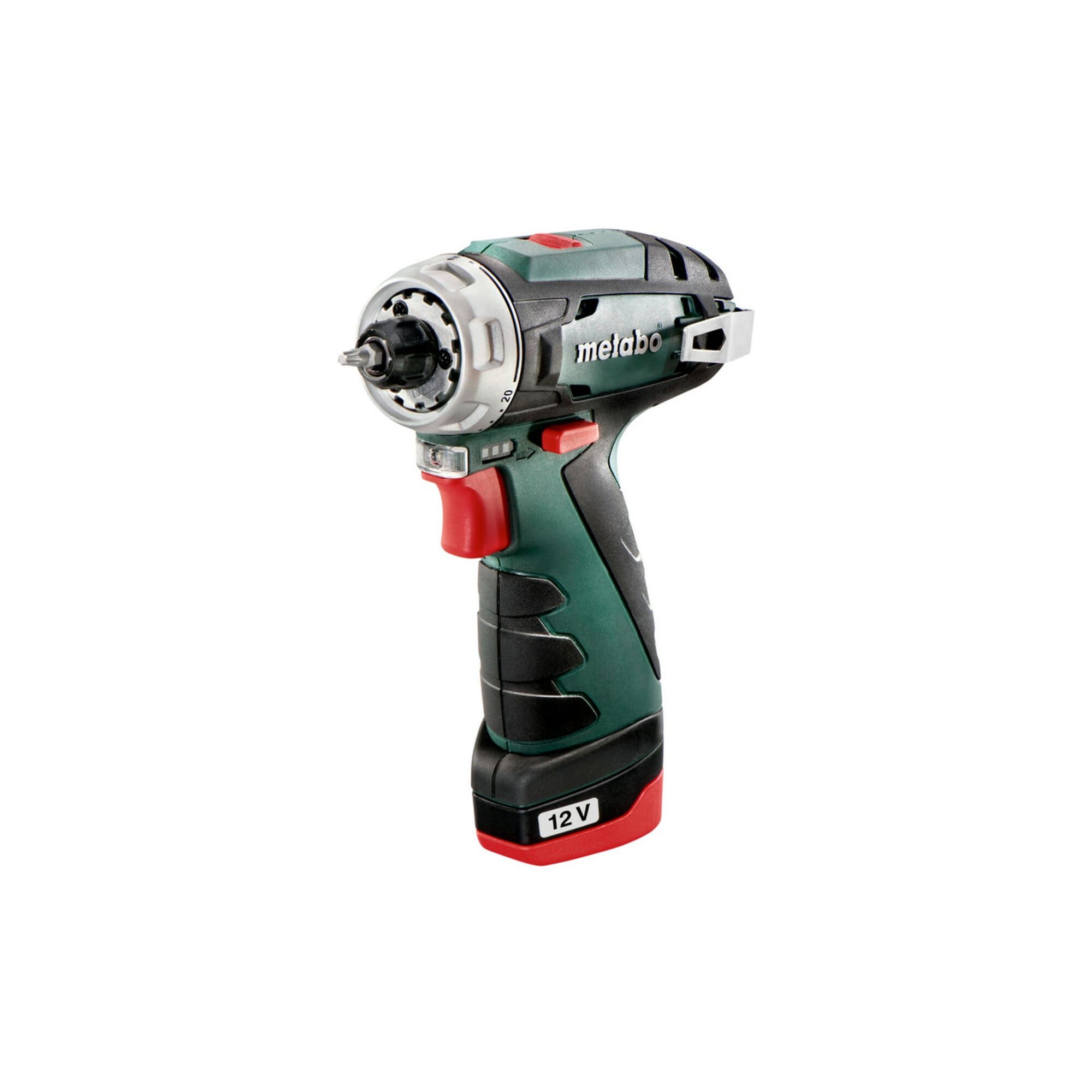 metabo Bohrschrauber Metabo Akku-Bohrschrauber PowerMaxx BS Basic Kunststoffkoffer; 12V 2x2