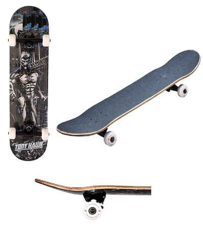 TONY HAWK Skateboard Tony Hawk Komplett Skateboard 19cm x 78,7cm TSS-COM-0603 Blau