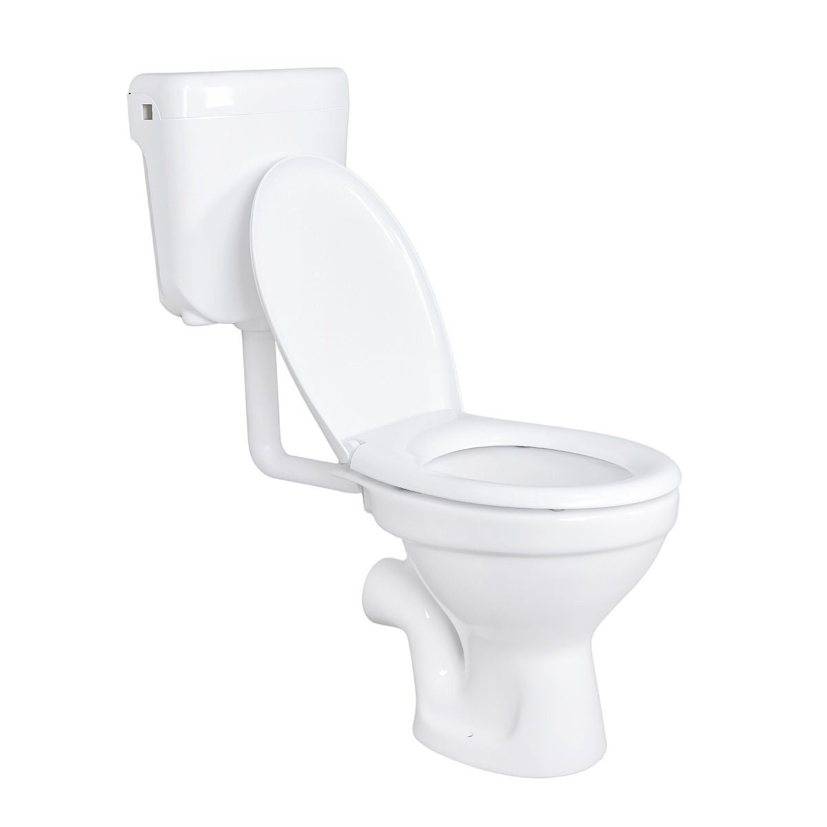Belvit Tiefspül-WC BV-SW5001+BV-D0400+BV-AP1001, Komplettset Stand WC Abgang Waagerecht Wand Tiefspüler + Deckel +