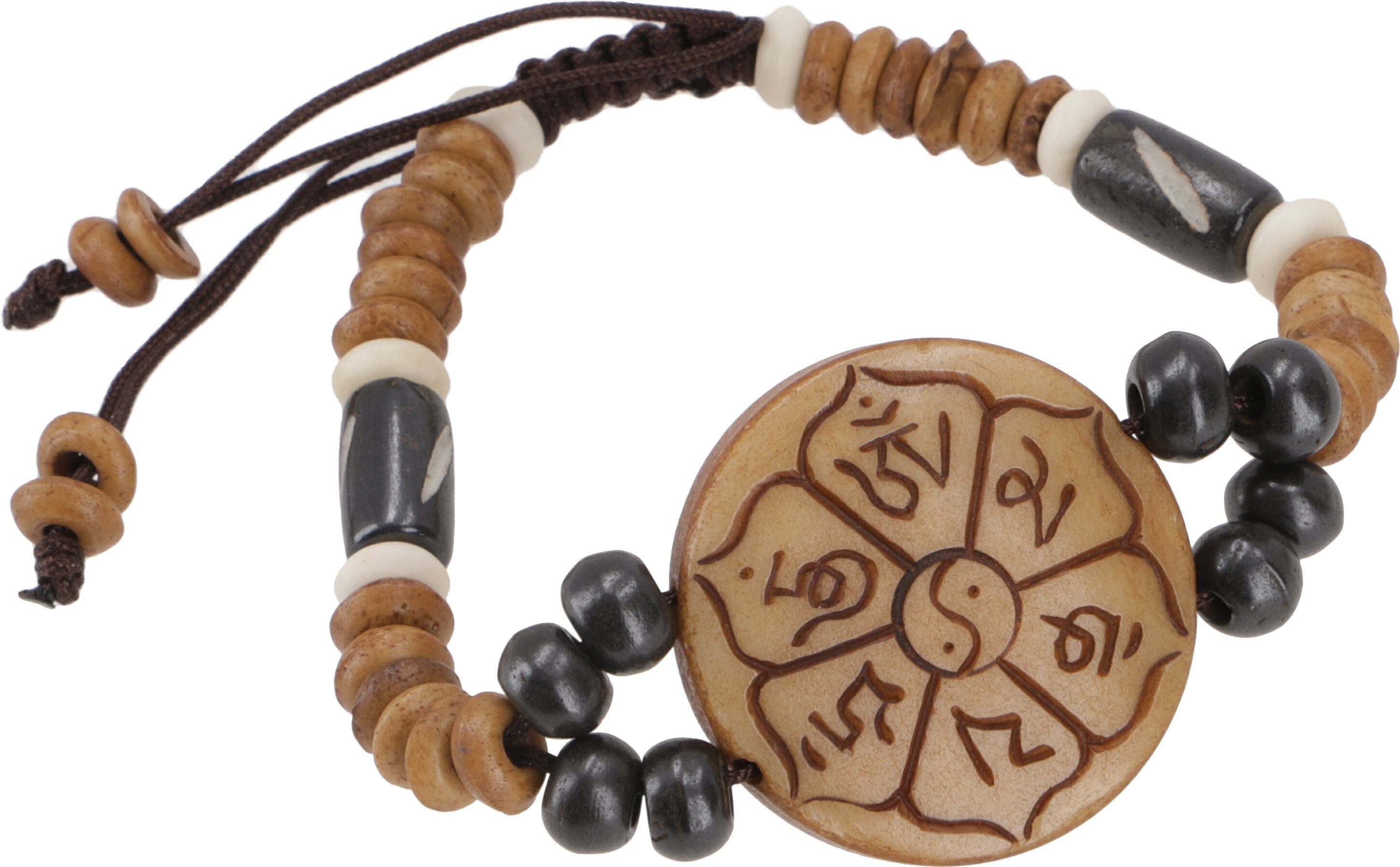 Guru-Shop Armreif Tibet Armband, buddhistisches Armband, Ethno..