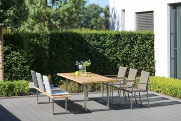 NIEHOFF GARDEN Gartentisch Niehoff Solid Tisch versch. Gestelle 220 - 280x95 cm (1)