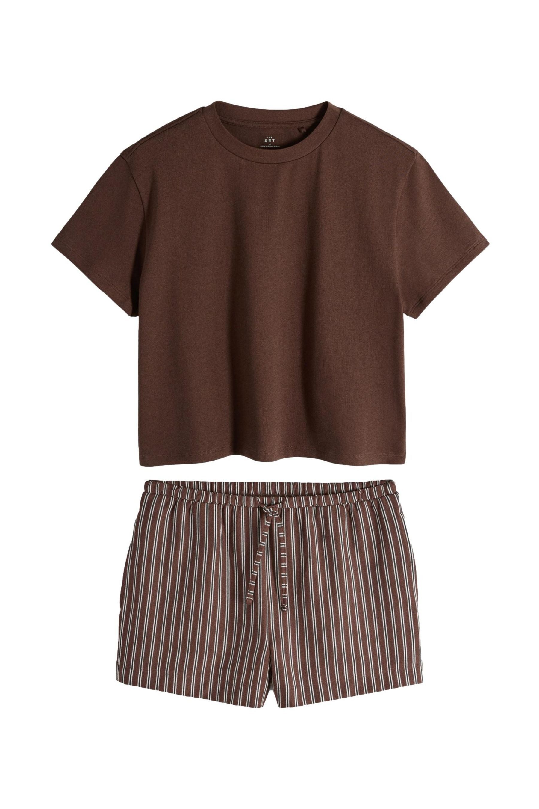 The Set T-Shirt & Shorts The Set Kurzes T-Shirt und Shorts, 2-teiliges Set (2-tlg)