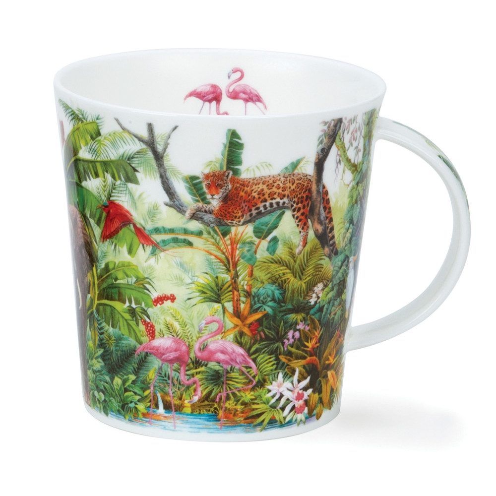 Dunoon Tasse Lost World Jaguar Cairngorm 0,48 l Fine Bone China Porzellan