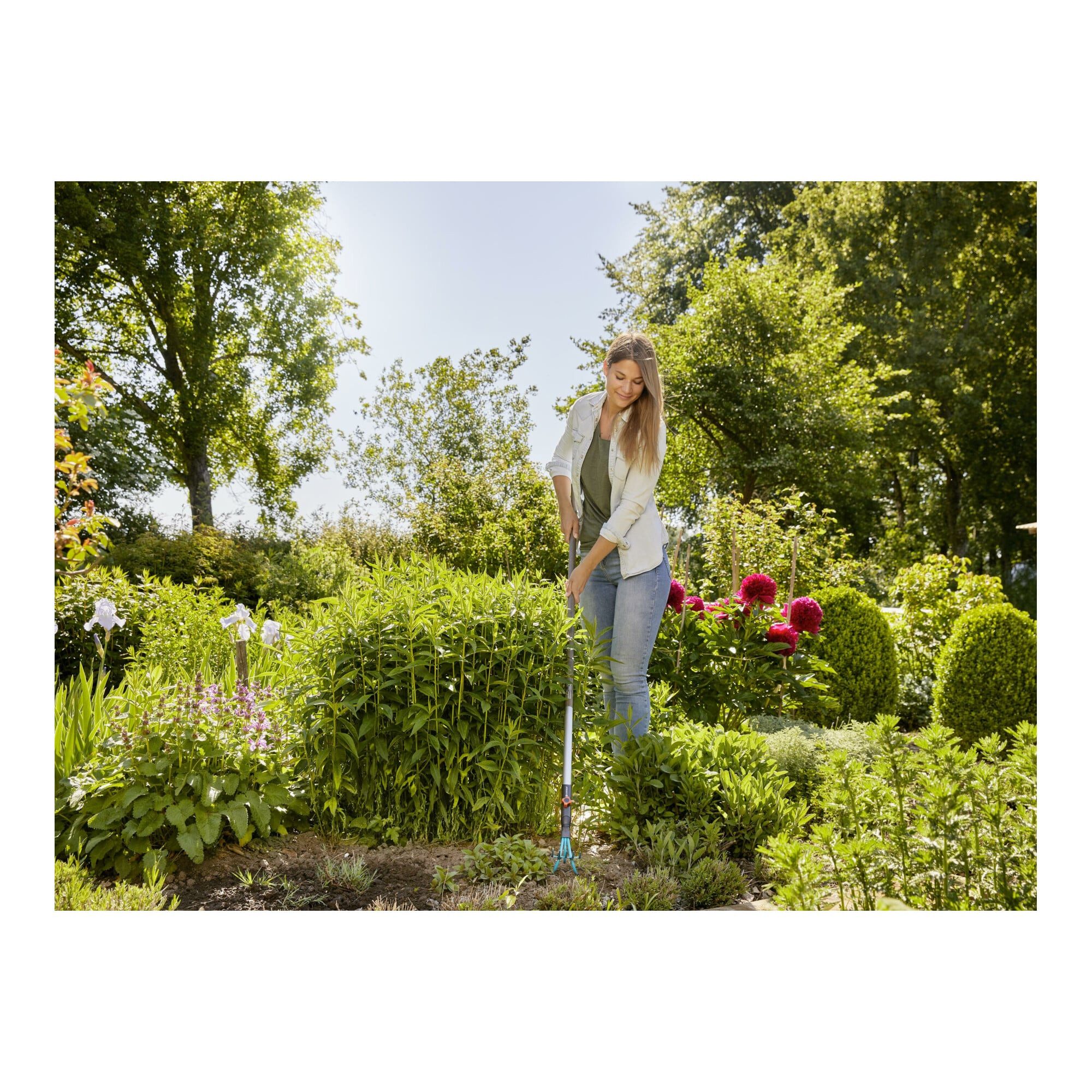 GARDENA Besenstiel GARDENA combisystem-Holzstiel 130 cm