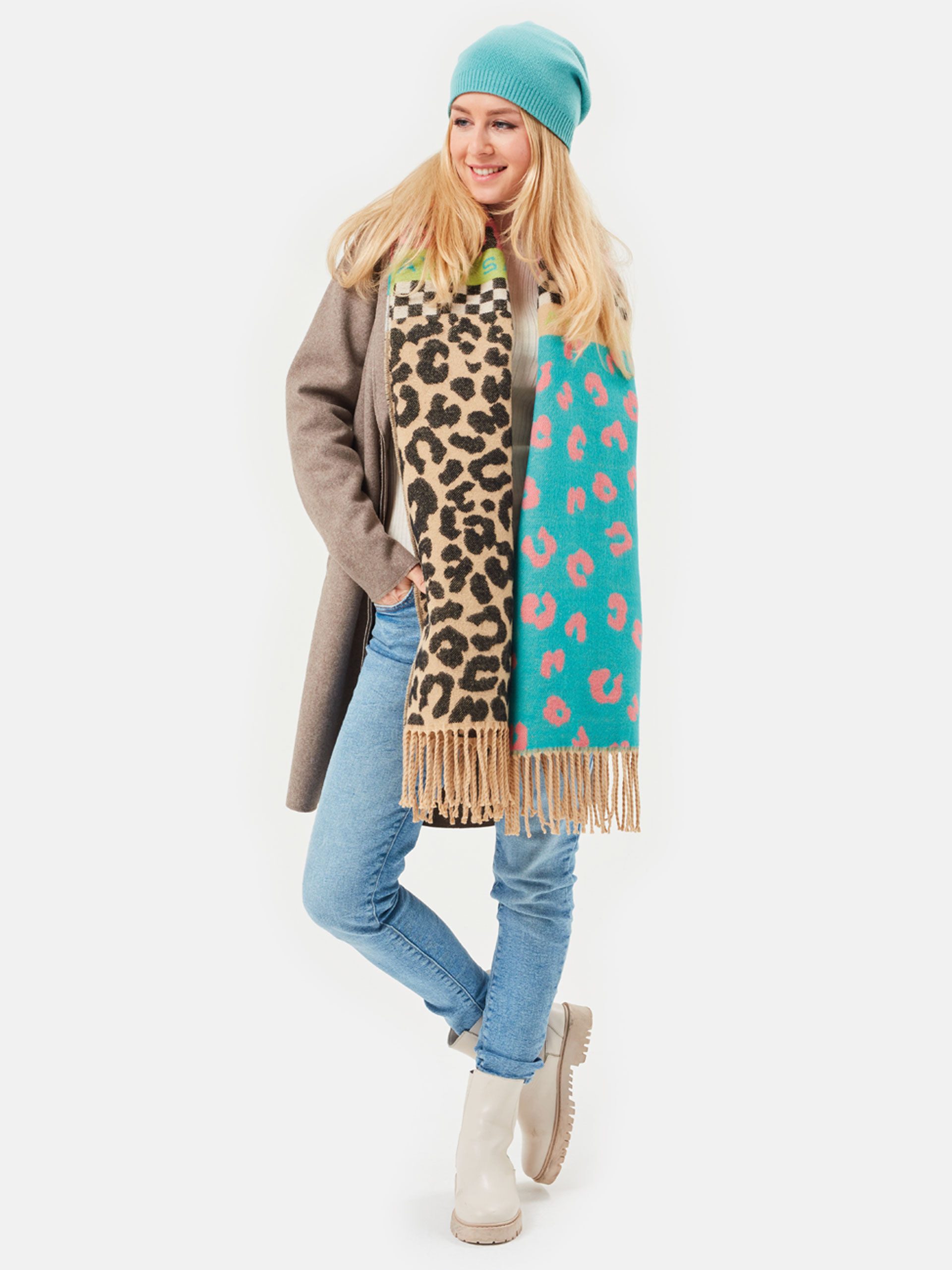 Samaya Beanie Elen am Hinterkopf fixiert günstig online kaufen