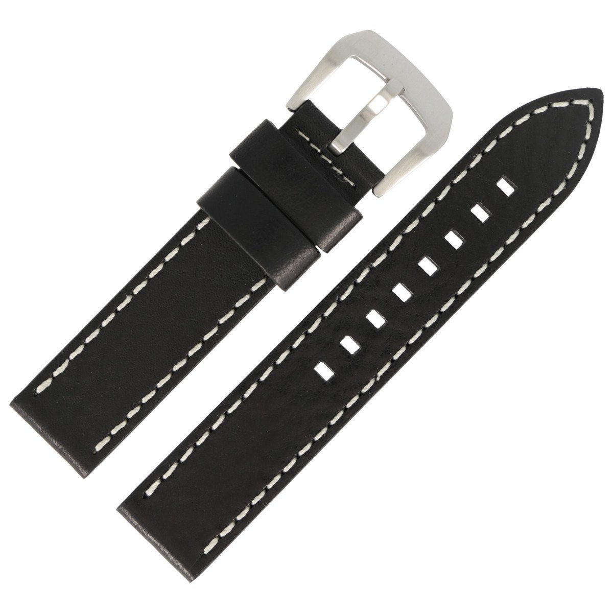 MARBURGER Uhrenarmband 22mm Leder günstig online kaufen