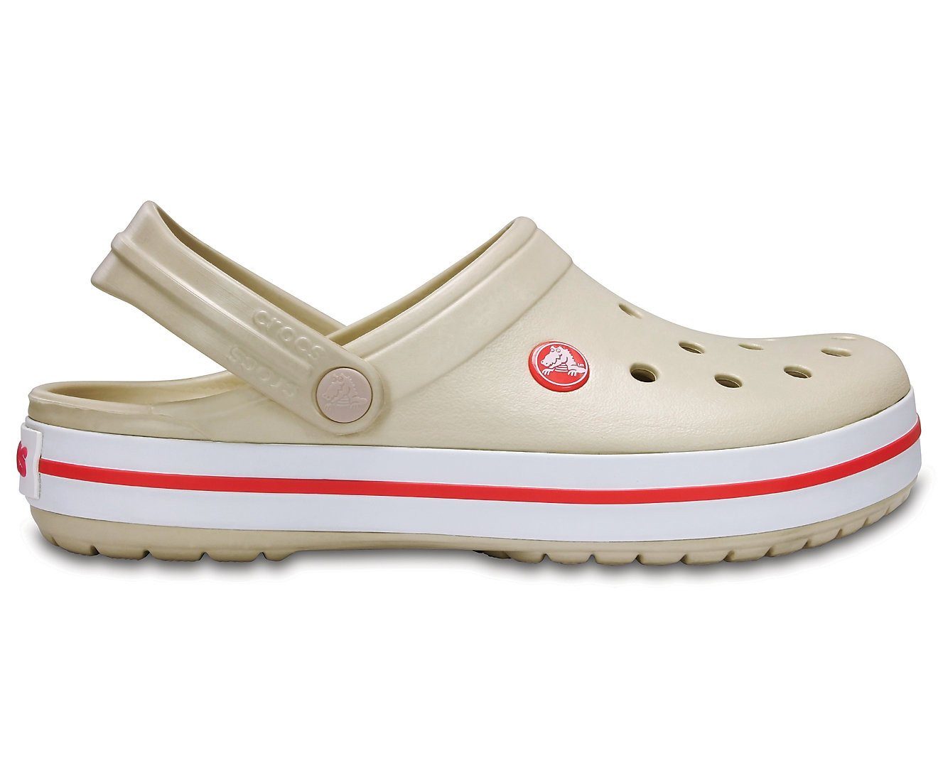 Crocs Sandale Crocband Clog stucco/melon Damen - 1 Paar Badeschuh günstig online kaufen