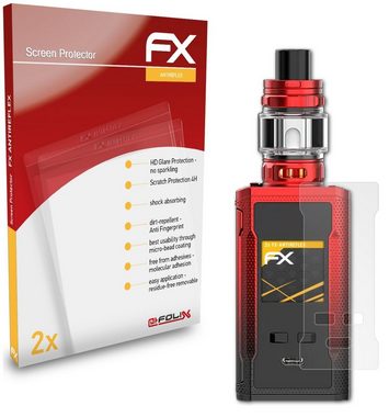 atFoliX Schutzfolie für Smok R-Kiss 2, (2 Folien), Entspiegelnd und stoßdämpfend