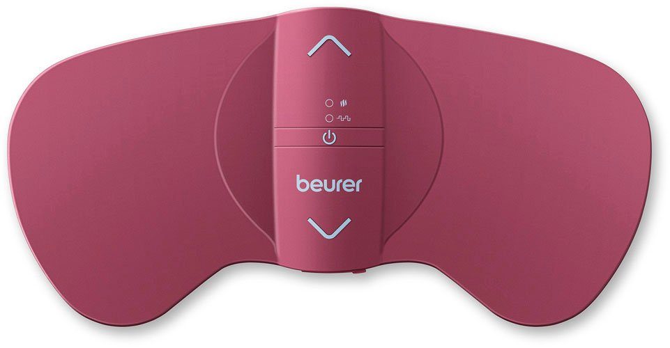 BEURER Menstruations-Pad EM 50 Menstrual Relax TENS & Wärme Pad, Inkl. 2 selbsthaftenden Gel-Pads | Massagegeräte