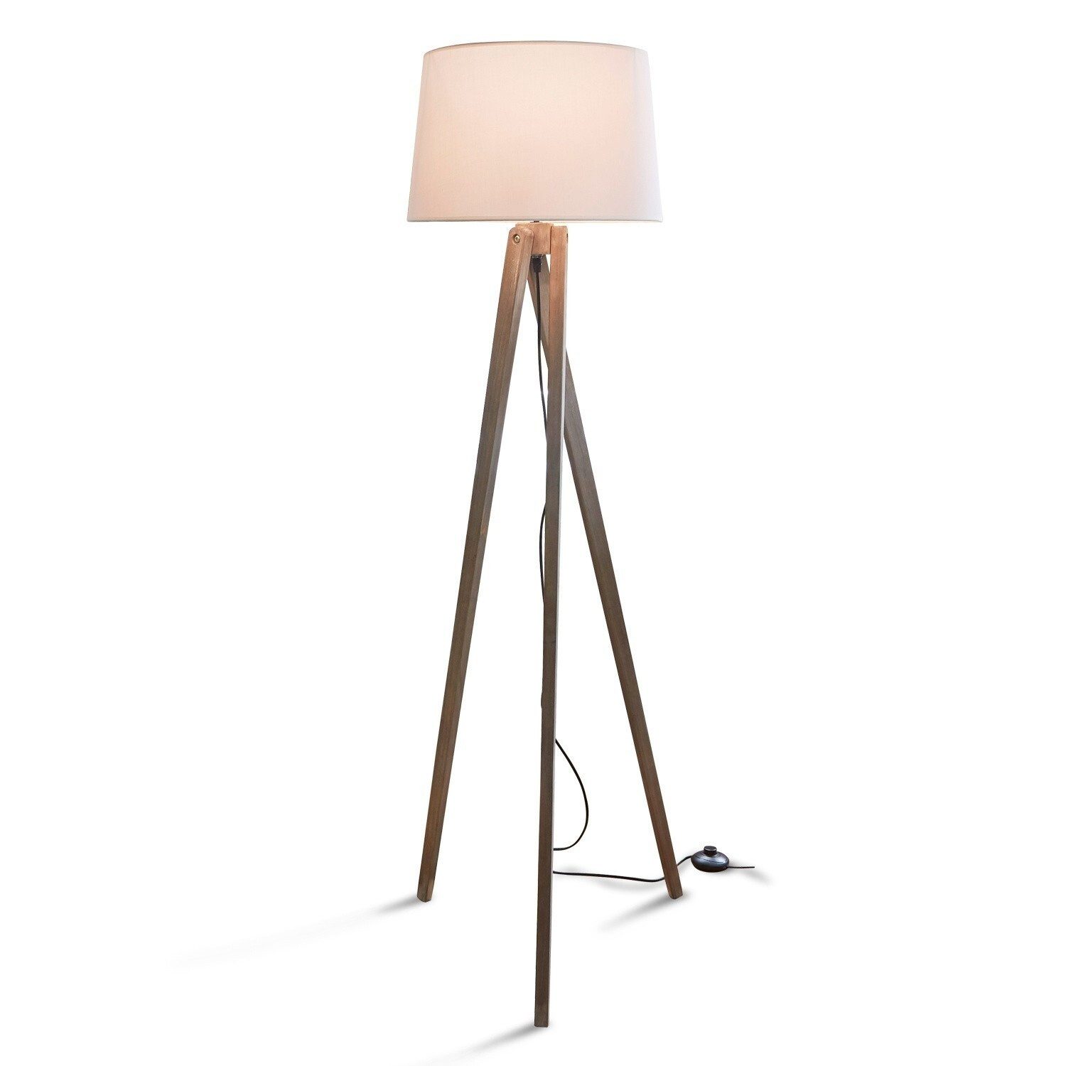Mirabeau Stehlampe Stehlampe Troisième antikgrau/creme
