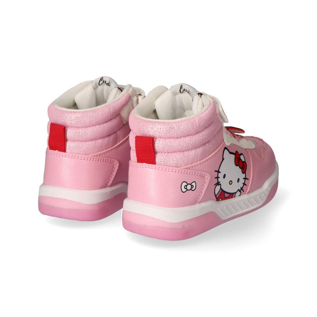 Hello Kitty Kinder LED Freizeitschuhe aus Polyurethanleder und Polyester Sneaker (Set)