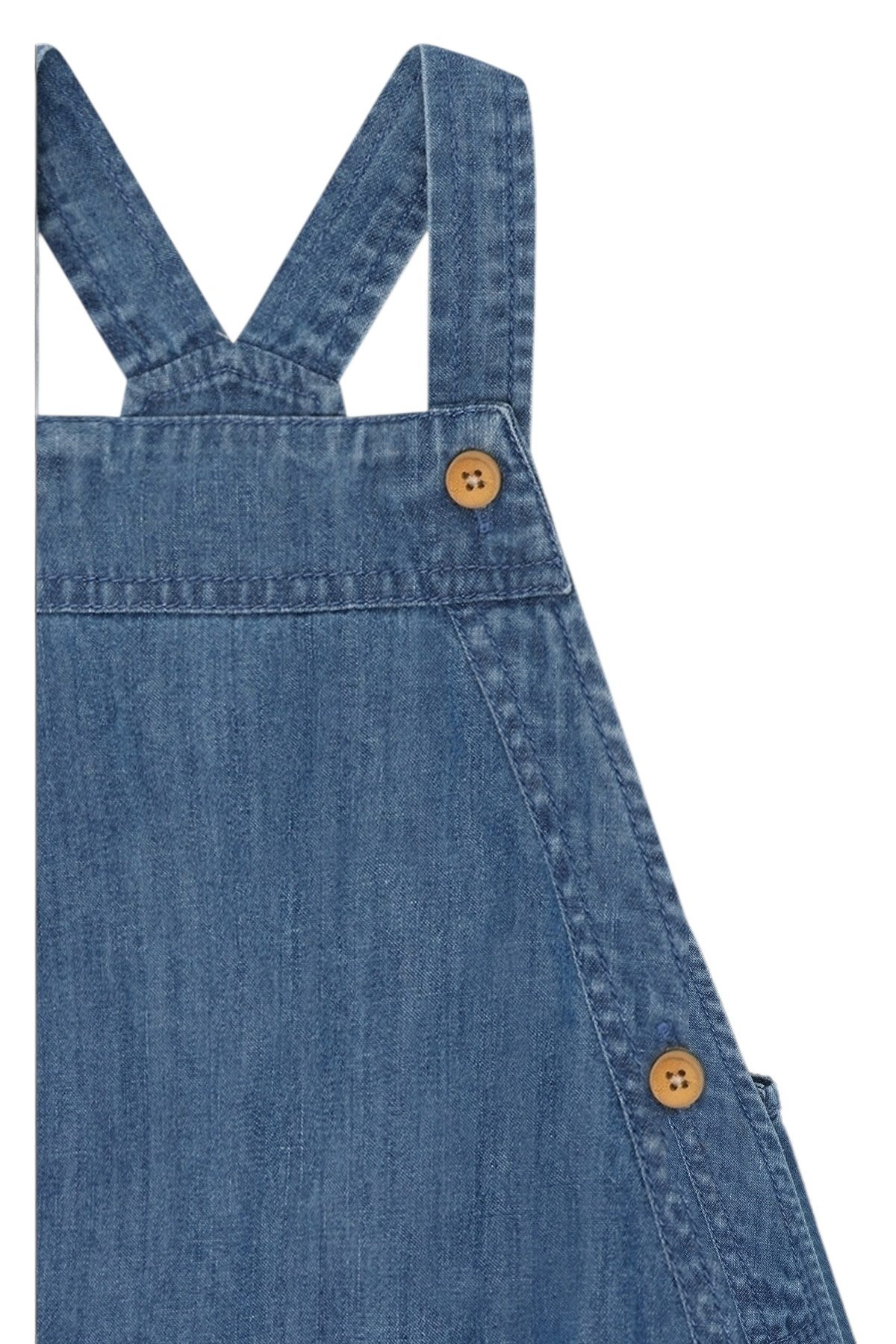 Hust & Claire Latzhose HCMaks Chambray (1-tlg) Latzhose „Maks Chambray“ aus Denim – Jungen & Unisex