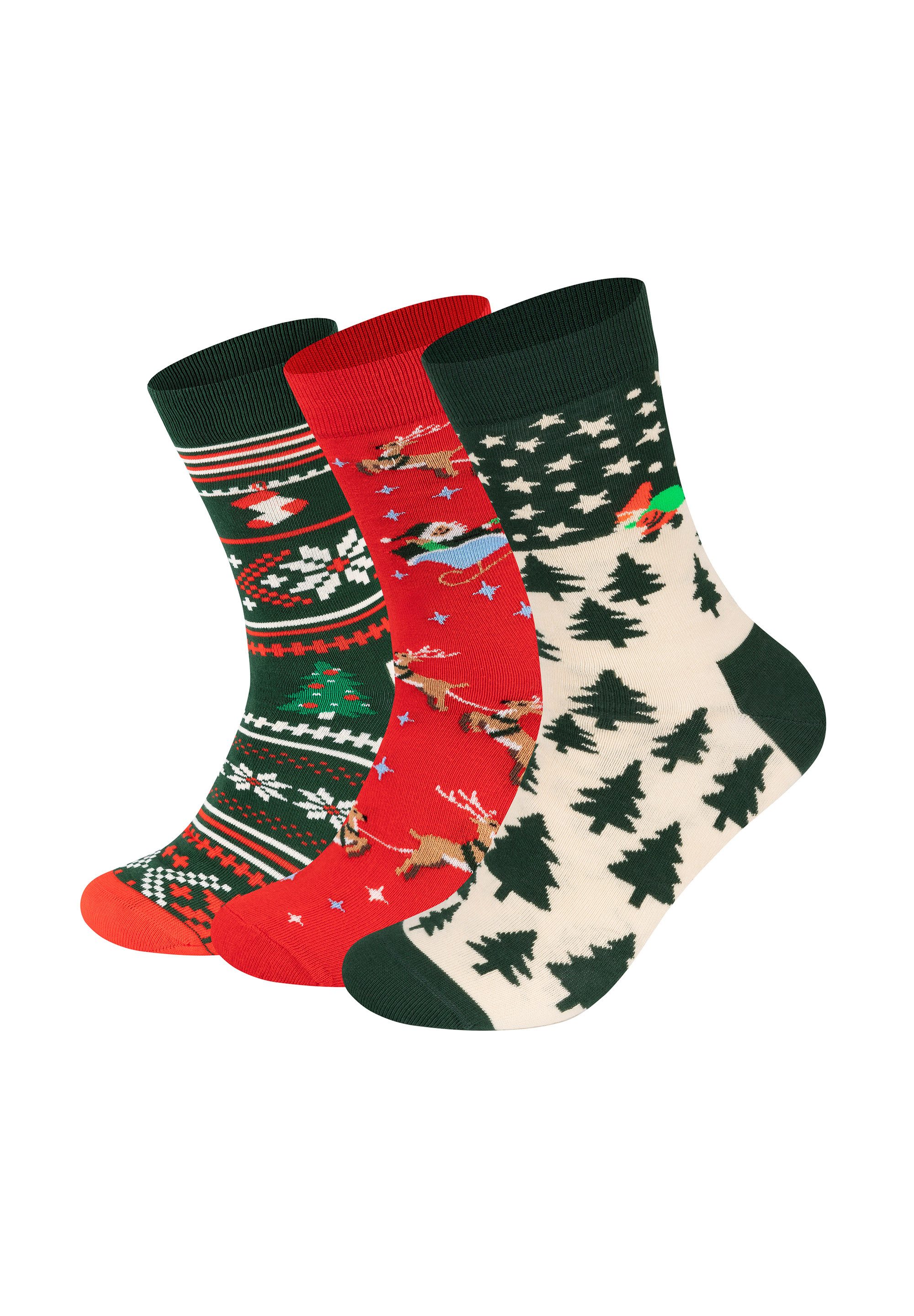 Happy Socks Basicsocken Christmas Time Verstärkte günstig online kaufen