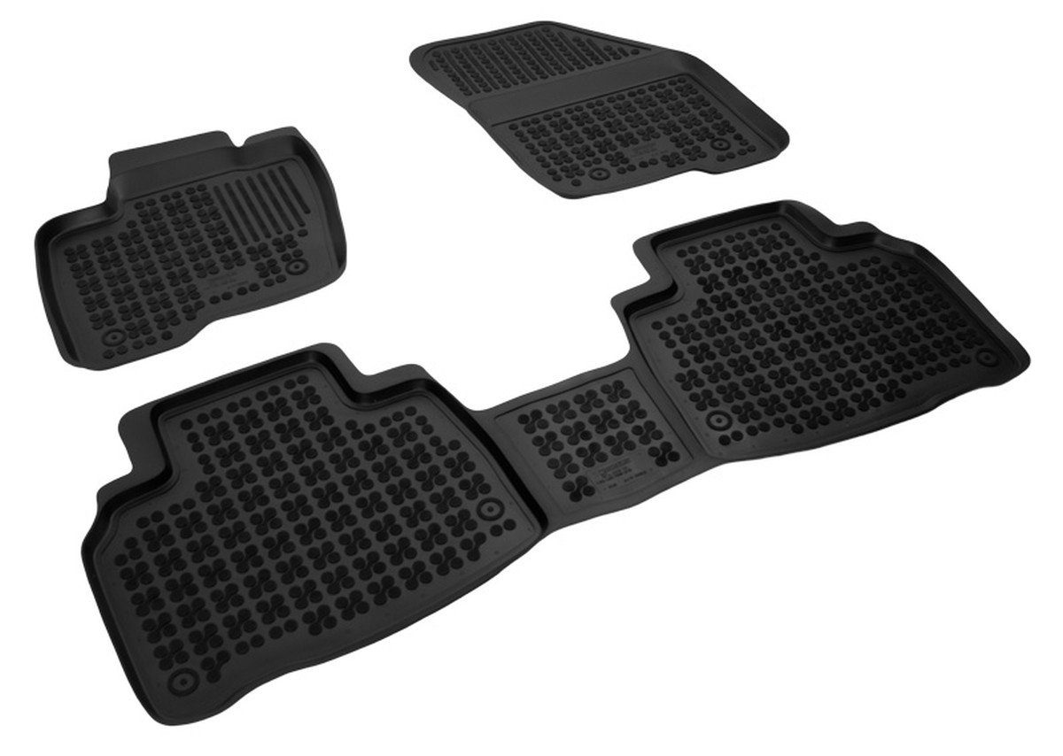 AZUGA Auto-Fußmatten Hohe Gummi-Fußmatten passend für Ford Edge ab 2016, für Ford Edge SUV | Automatten