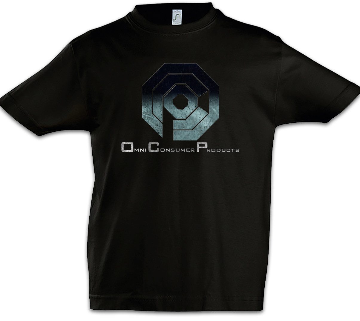 Urban Backwoods Print-Shirt Omnicorp Logo I Kinder T-Shirt Robo Cop Omni Products Police Robocop (1-tlg) Film Cyborg Omnicorp Game