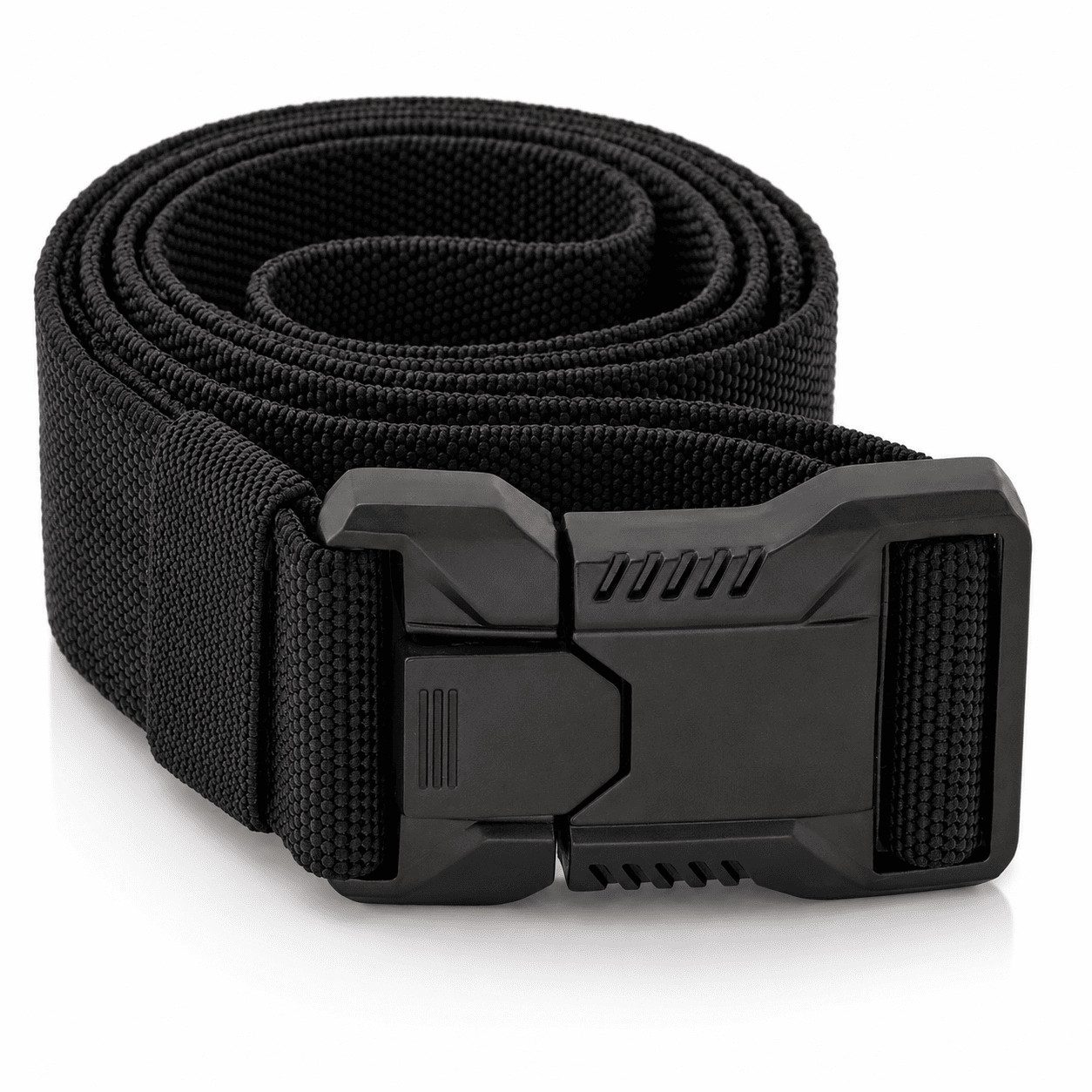 MidGard Hüftgürtel Elastischer Gürtel aus Nylon, Hochleistung-Hosengürtel Arbeitsgürtel (1-St) mit Schnellverschluss für Damen & Herren