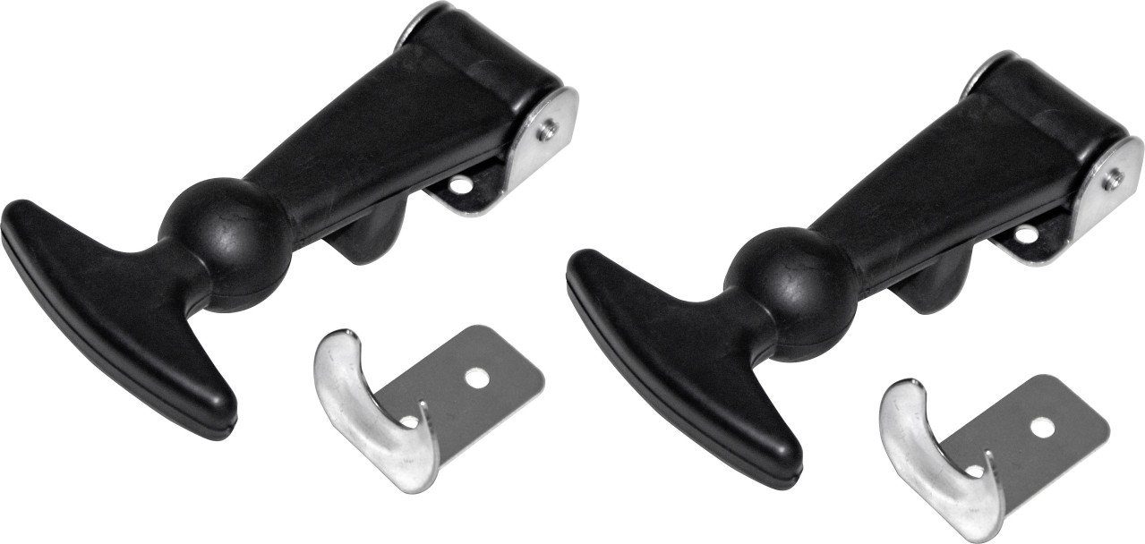 LAS Anhänger-Abstellstütze LAS Haubenhalter 12cm, 2 Stück