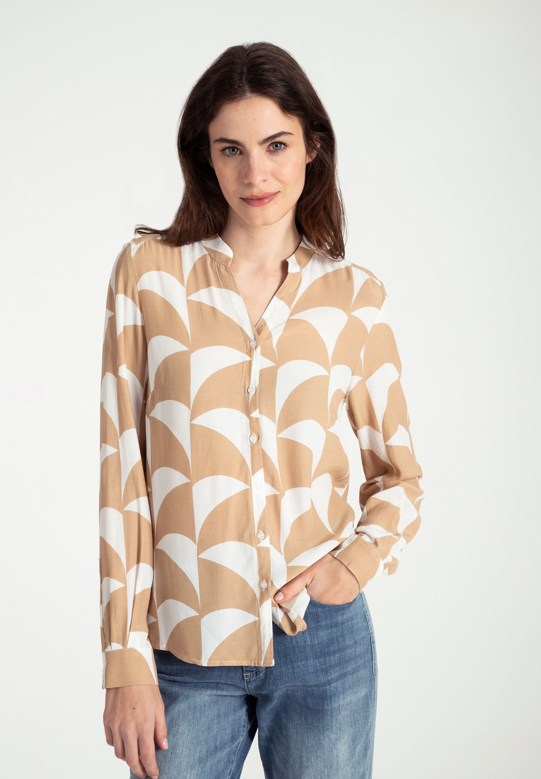 MORE&MORE Hemdbluse günstig online kaufen