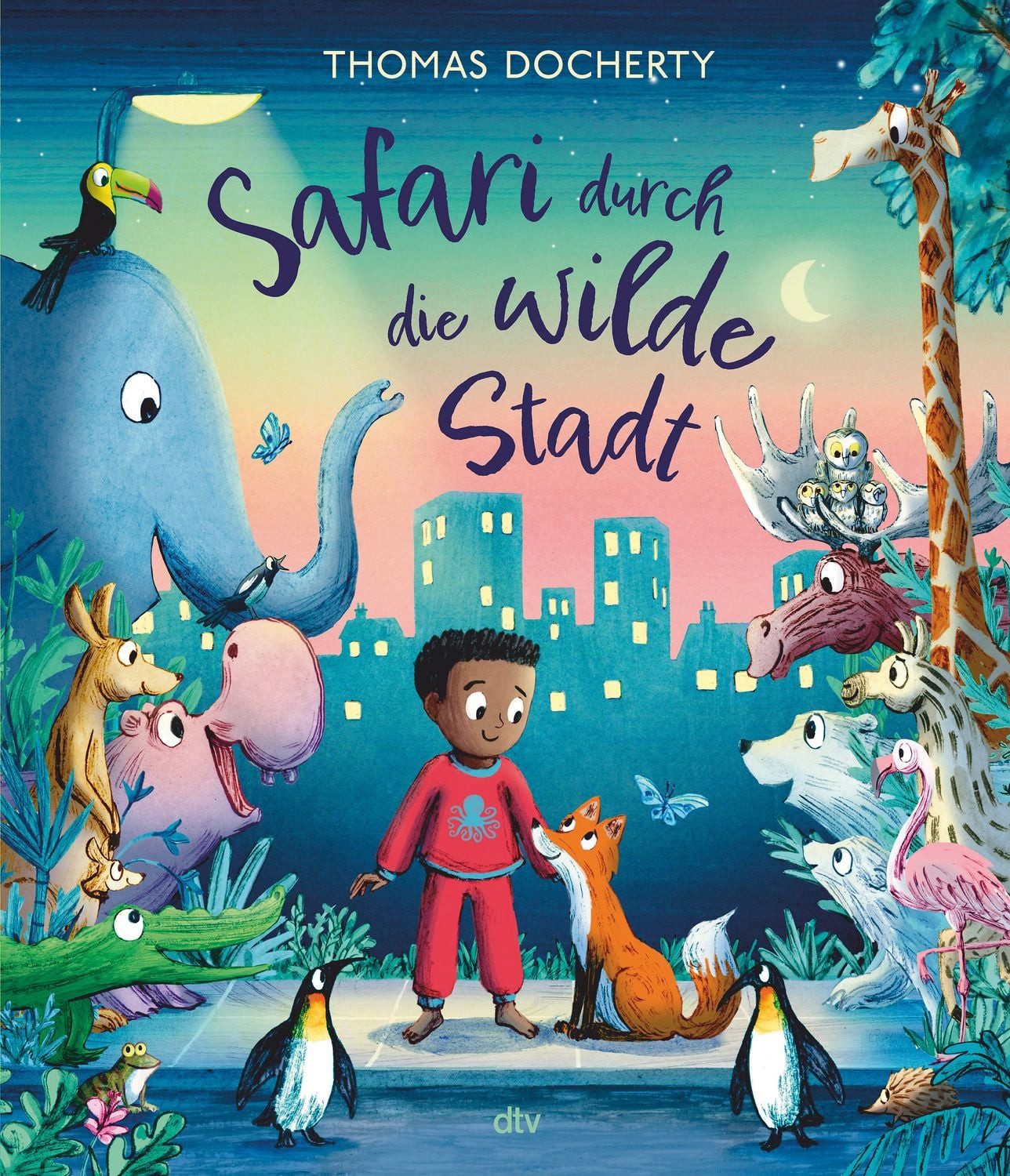 Kinderbuch Safari durch die wilde Stadt Thomas Docherty