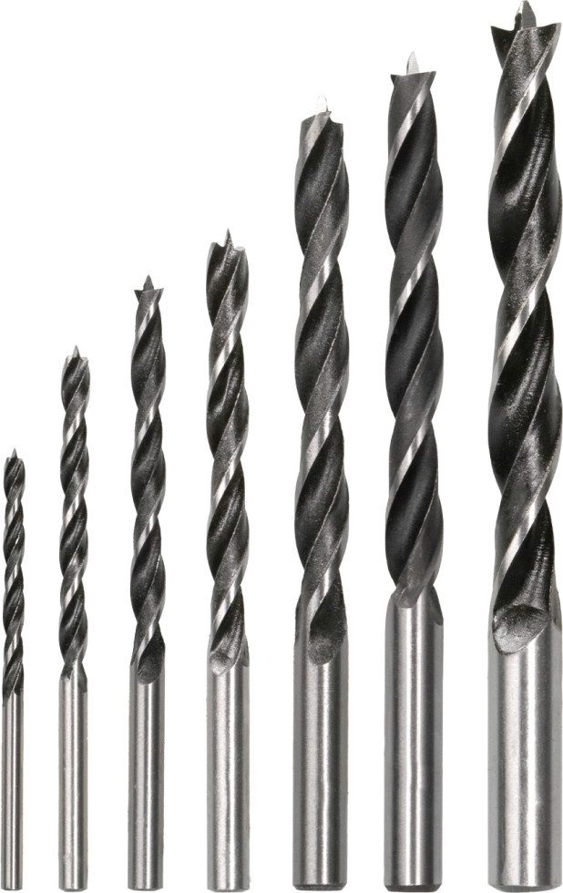 BOSCH Spiralbohrer Bosch PRO Wood Holzspiralbohrer Set 7-teilig