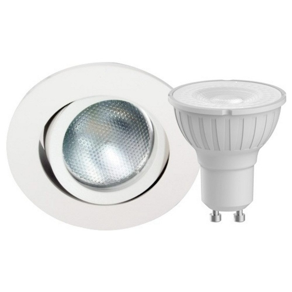 Megatron LED Flutlichtstrahler Megatron MT75414 MT75414 LED-Einbauleuchte 50 W Leuchtfarben: Weiß