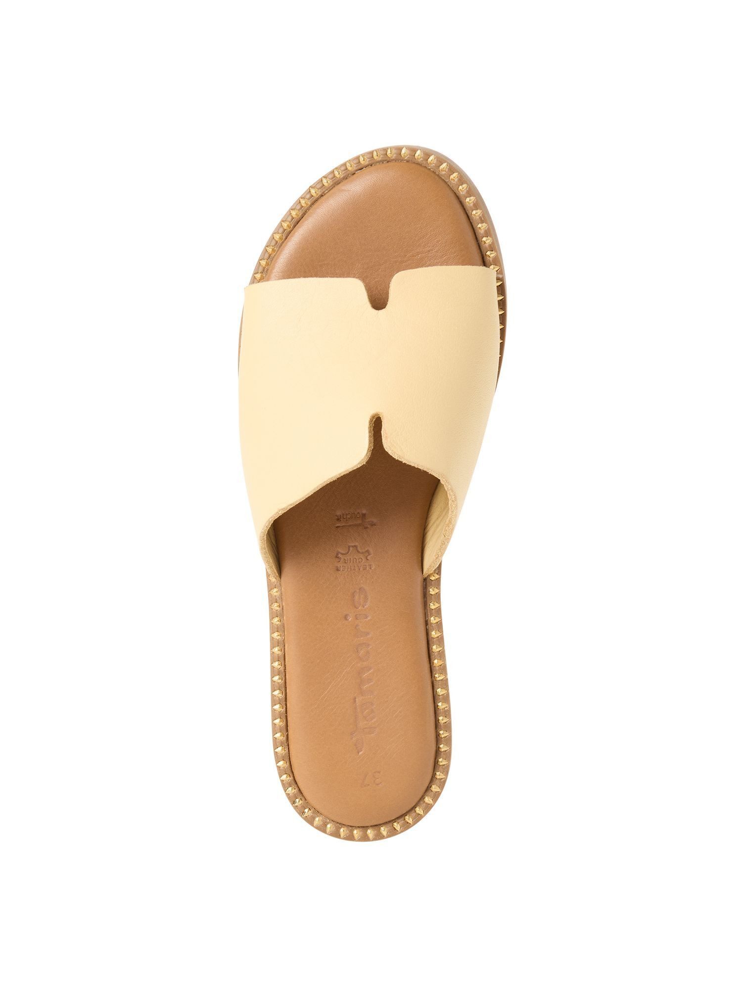 Tamaris TOUCH-IT aus Leder kein Absatz 1-27135-42 Pantolette TOUCH-IT