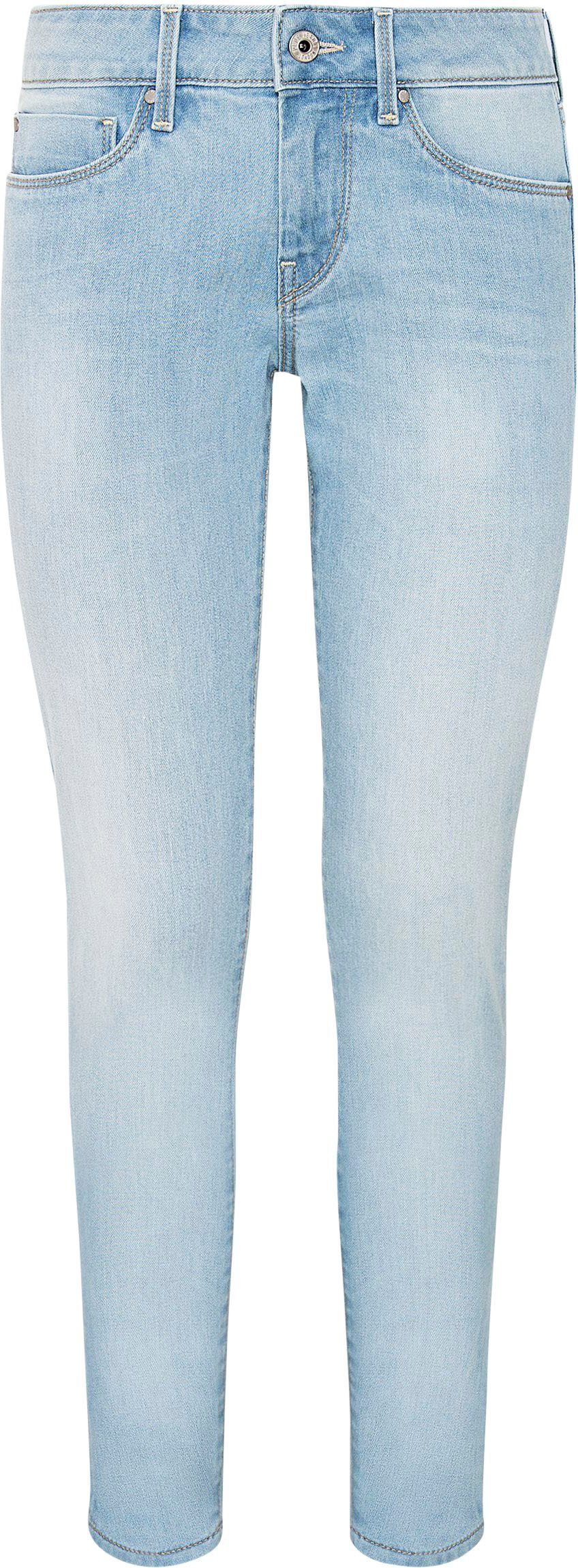 im Skinny-fit-Jeans 1-Knopf mit Bund Stretch-Anteil hell 5-Pocket-Stil Jeans und Pepe SOHO