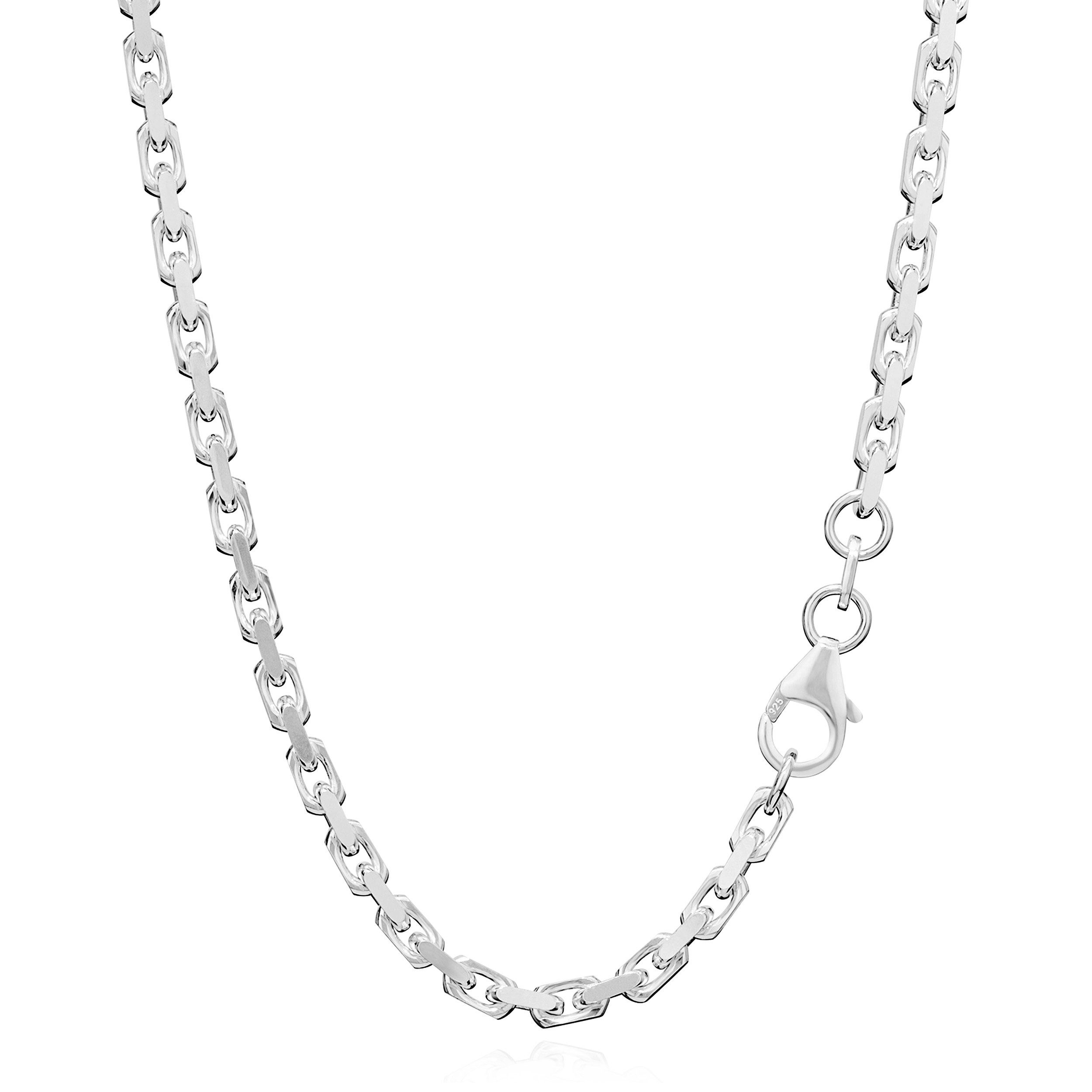 NKlaus Silberkette 60cm Massive Ankerkette Collier günstig online kaufen