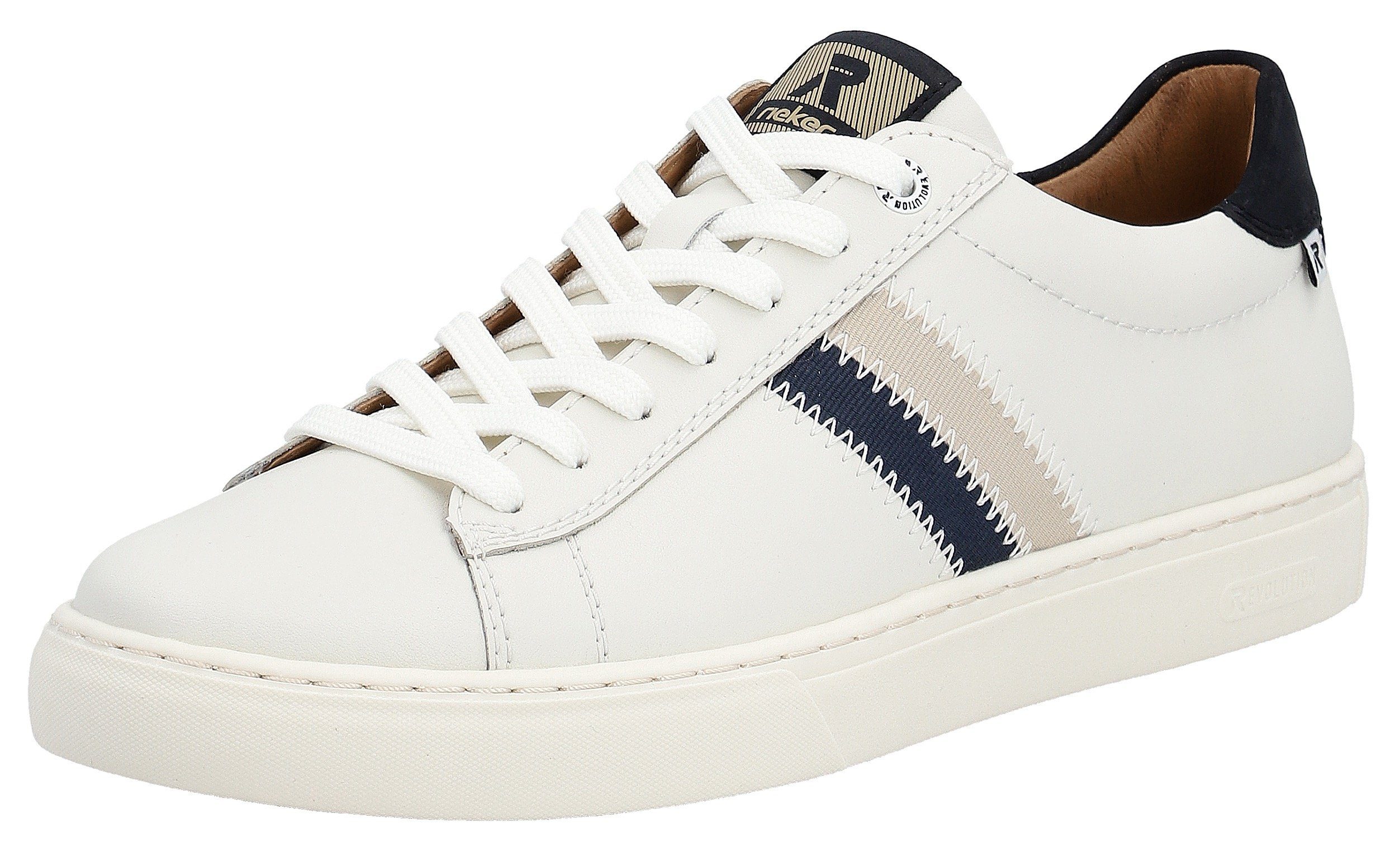 RIEKER Sport Sneaker mit Leder-Innenfutter, Freizeitschuh, günstig online kaufen