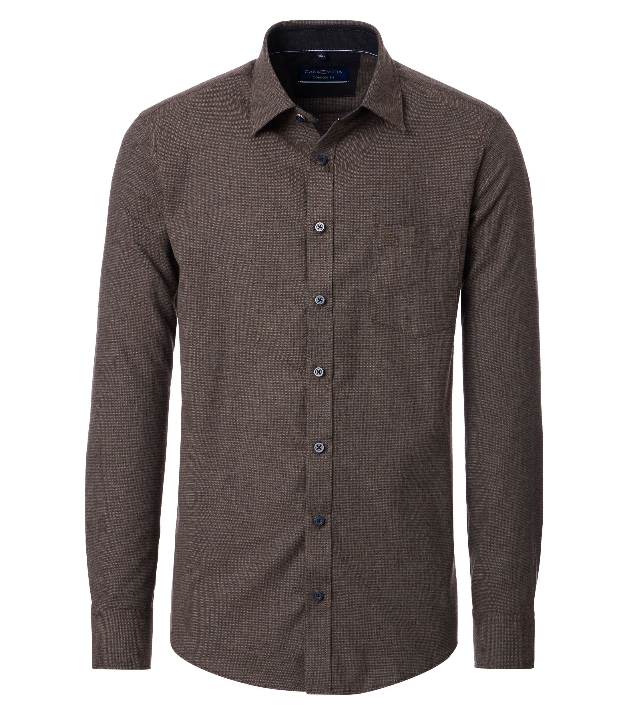 CASAMODA Langarmhemd CASAMODA Freizeithemd uni günstig online kaufen
