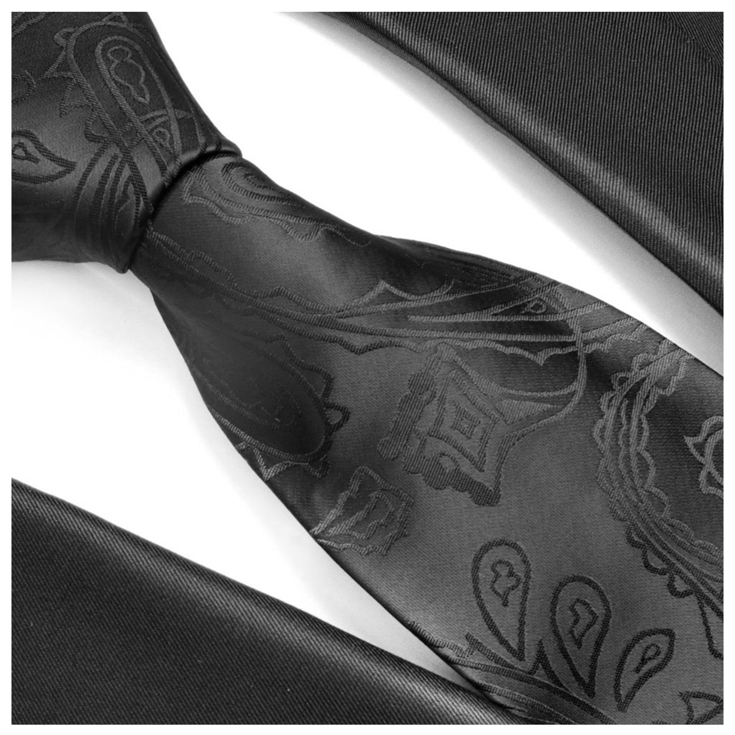 Paul Malone Krawatte Herren Hochzeitskrawatte paisley - Mikrofaser - Bräuti günstig online kaufen