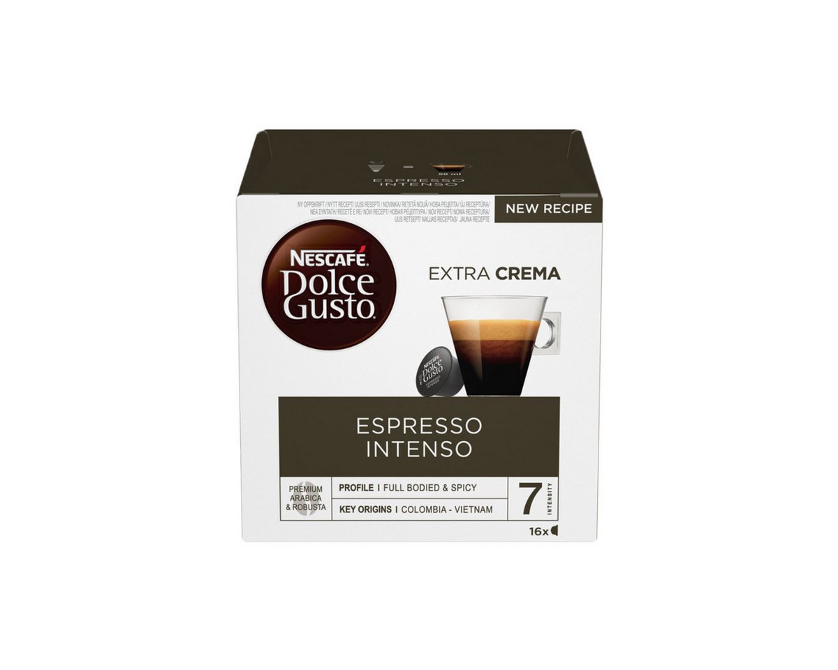 NESCAFE Kaffee Kaffeekapseln NESCAFÉ® Dolce Gusto® Espresso Intenso, 16 Stk.