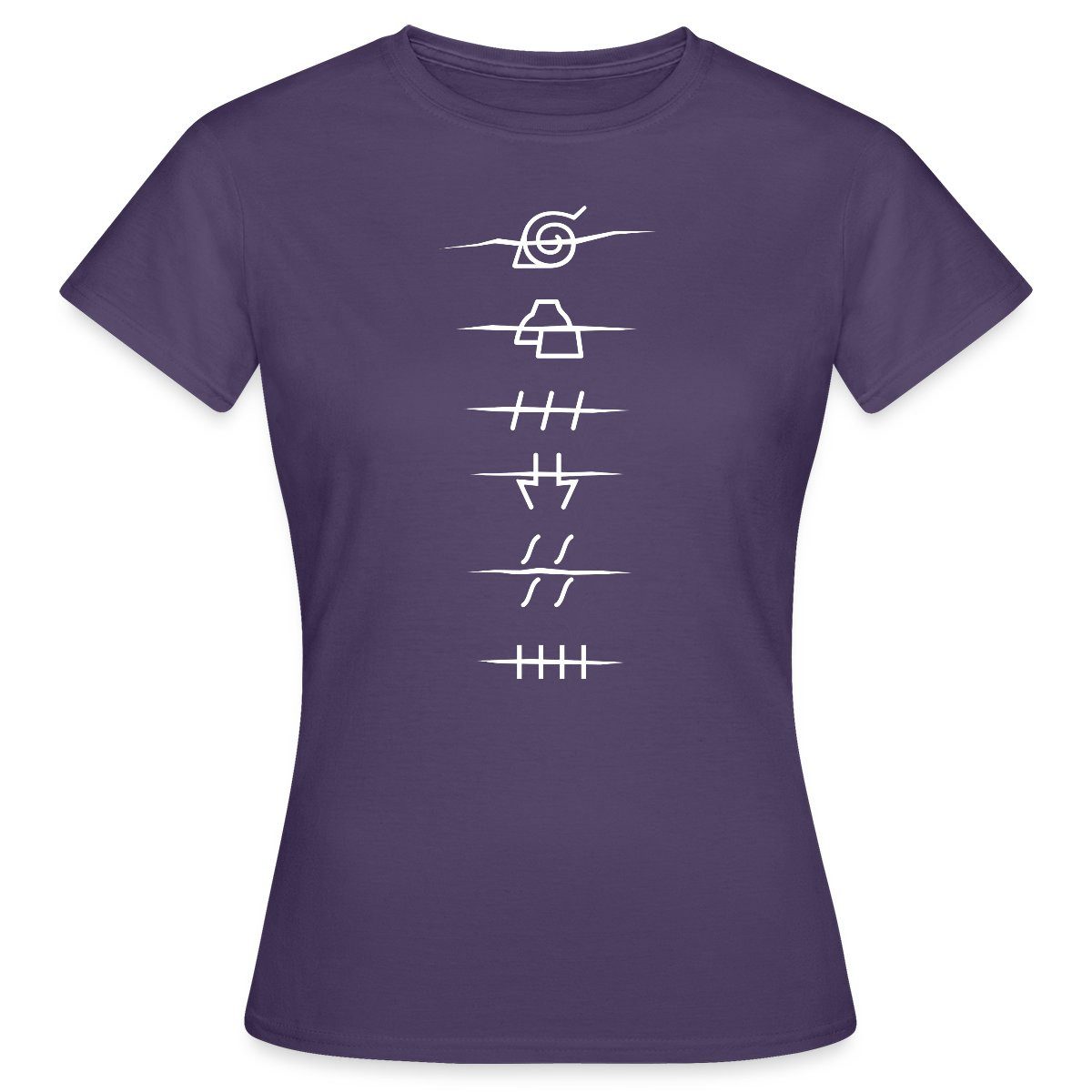 Spreadshirt T-Shirt Naruto Shippuden Anti-Symbole Der günstig online kaufen