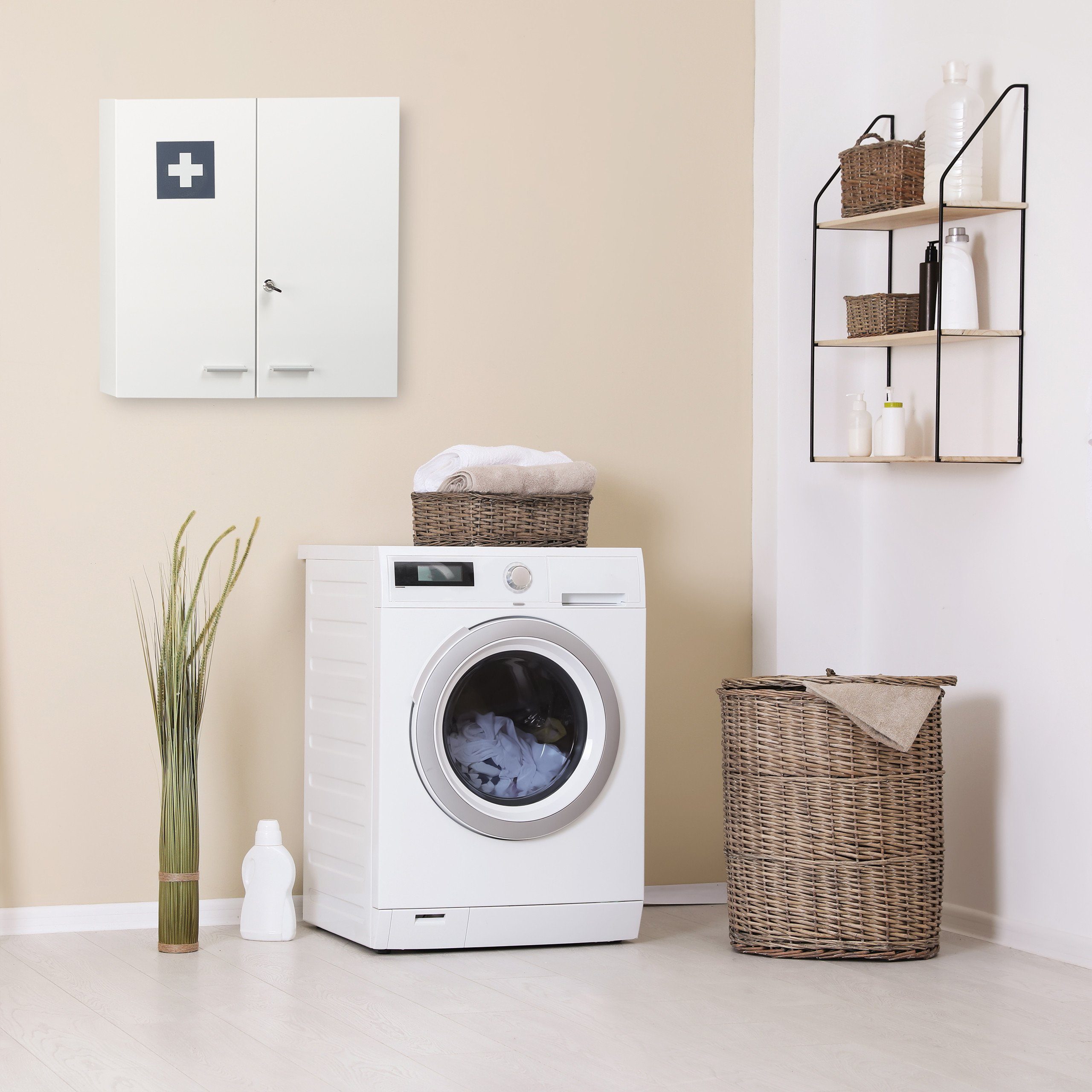 relaxdays Medizinschrank abschließbar günstig online kaufen