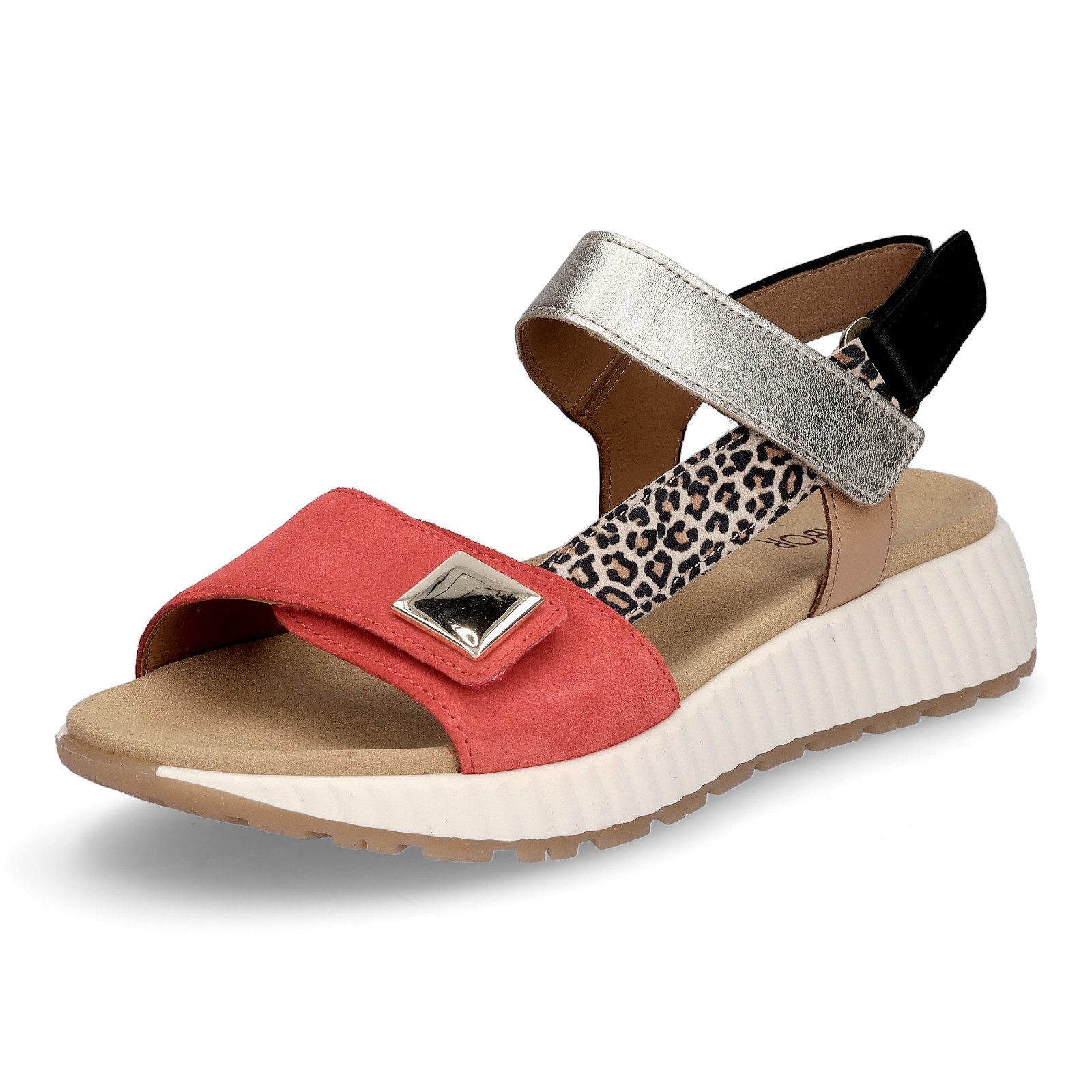 Gabor Gabor Damen Sandalette rot multi Sandale