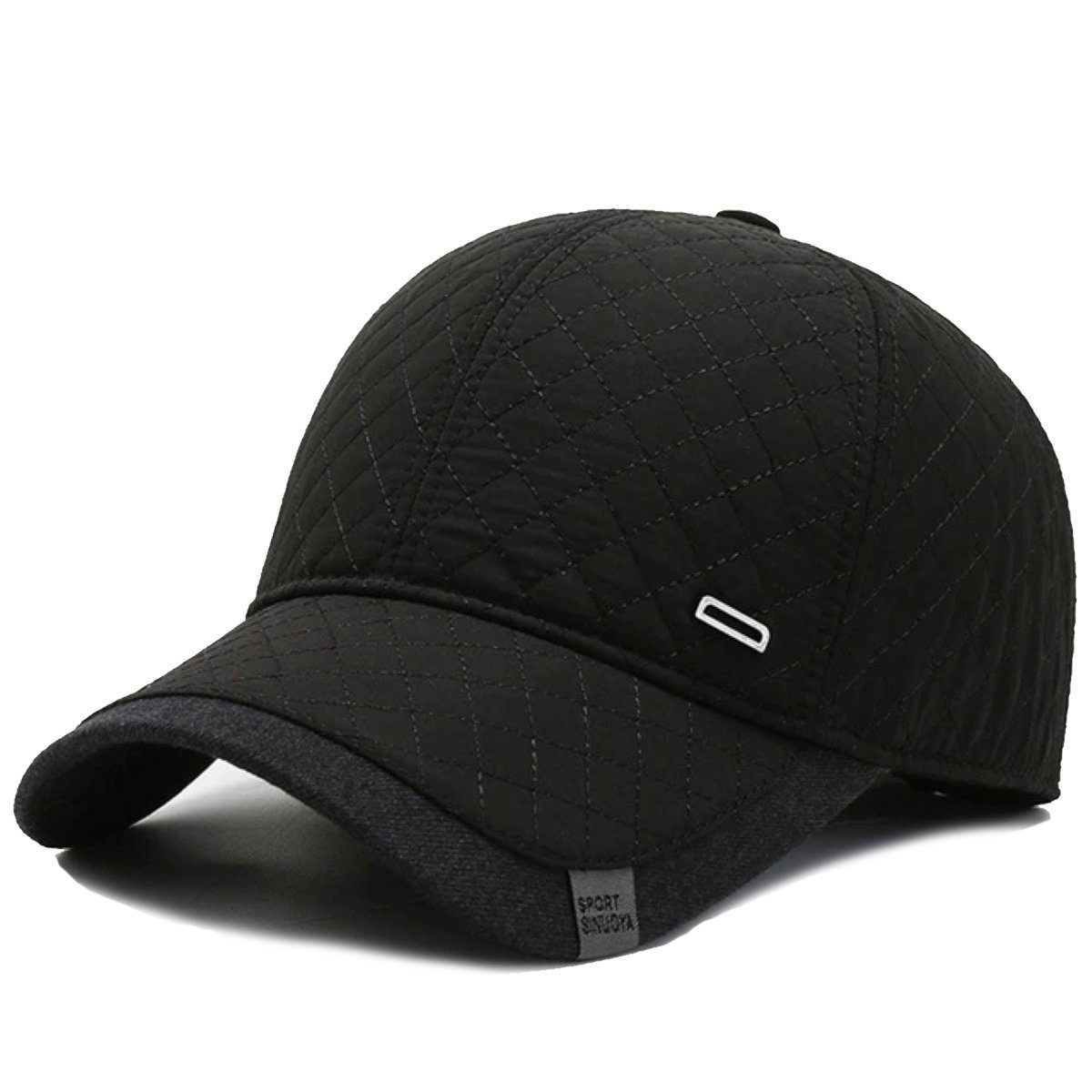 Sporty Baseball Cap Winter Baseballcap mit Ohrenklappen Herren Ohrenschutz Wintercap Cap Ohrenklappen