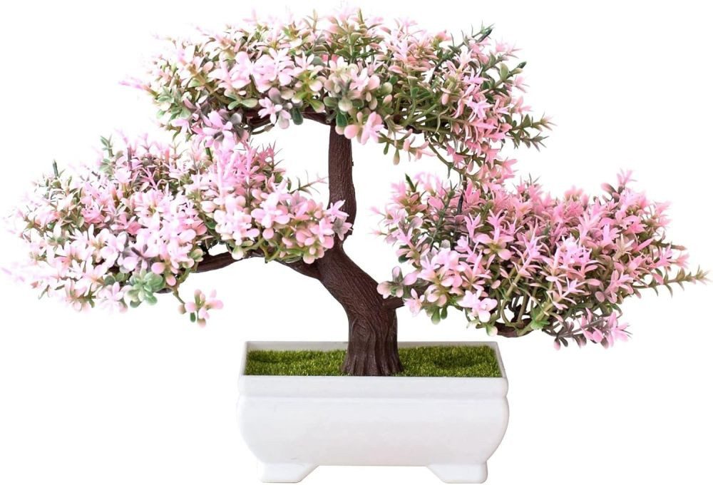 Kunstbonsai Künstlicher Bonsai Baum mit Topf günstig online kaufen