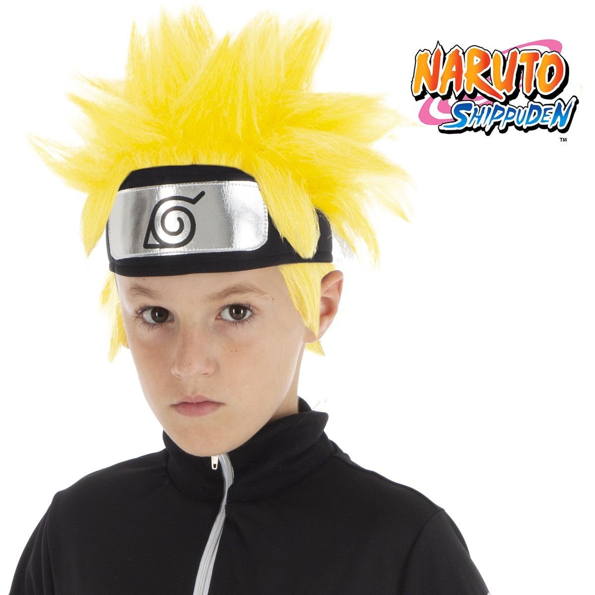 Kostüm Naruto Shippuden Perücke für Kinder