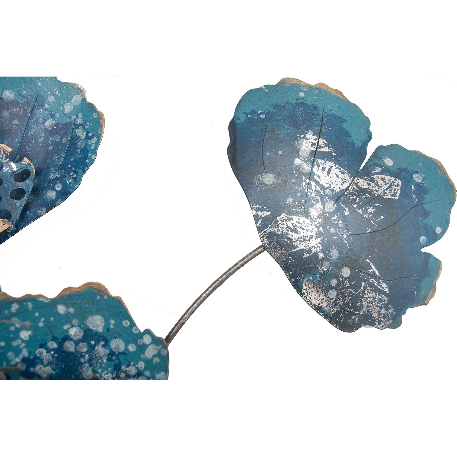 St) NTK-Collection Blue (1 Wanddekoobjekt Flower Wanddeko