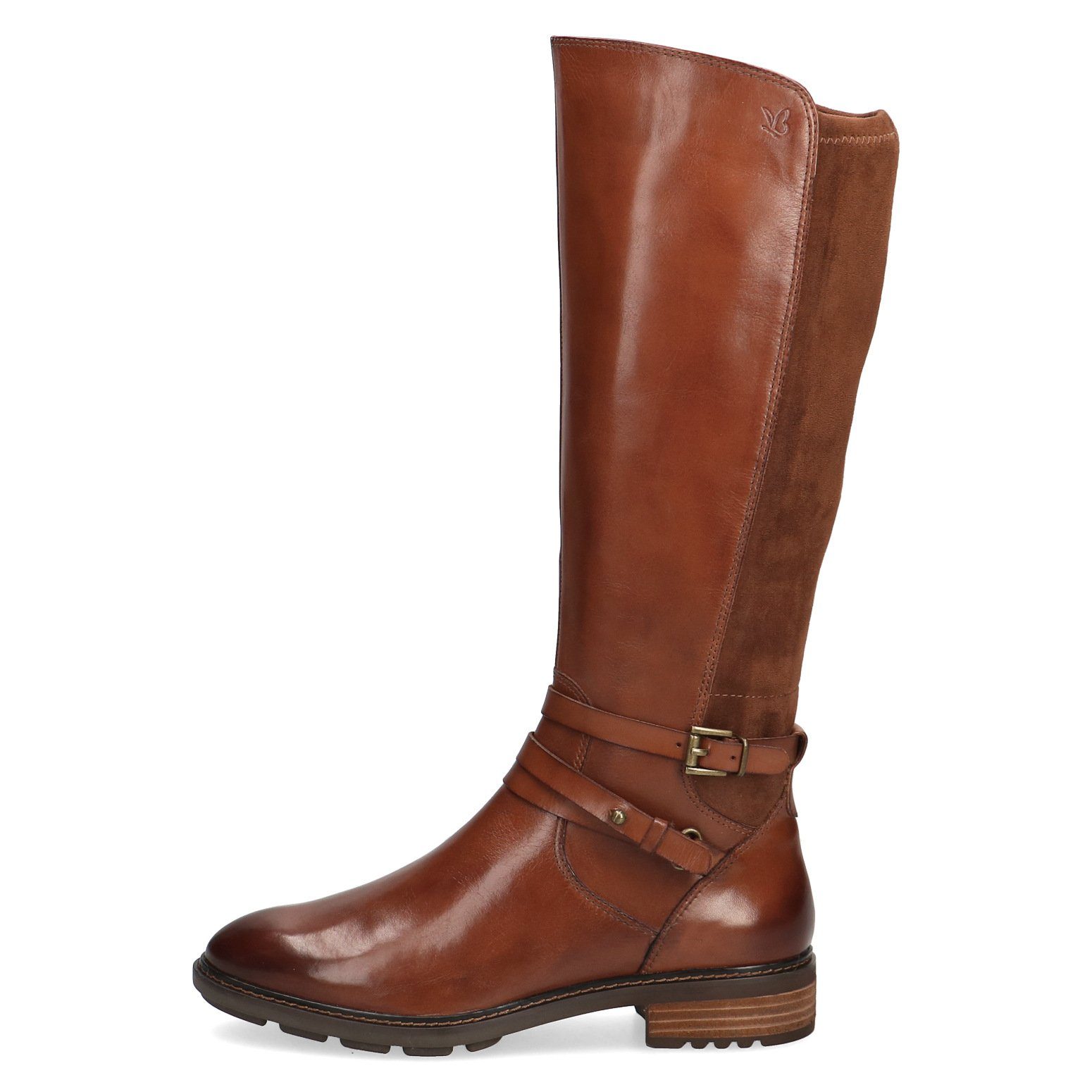 Caprice Caprice Damen Langschaftstiefel 9-25604-29-313 cognac / comb Stiefelette