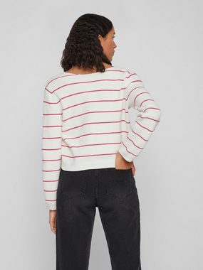 Vila Strickpullover Chao (1-tlg) Plain/ohne Details