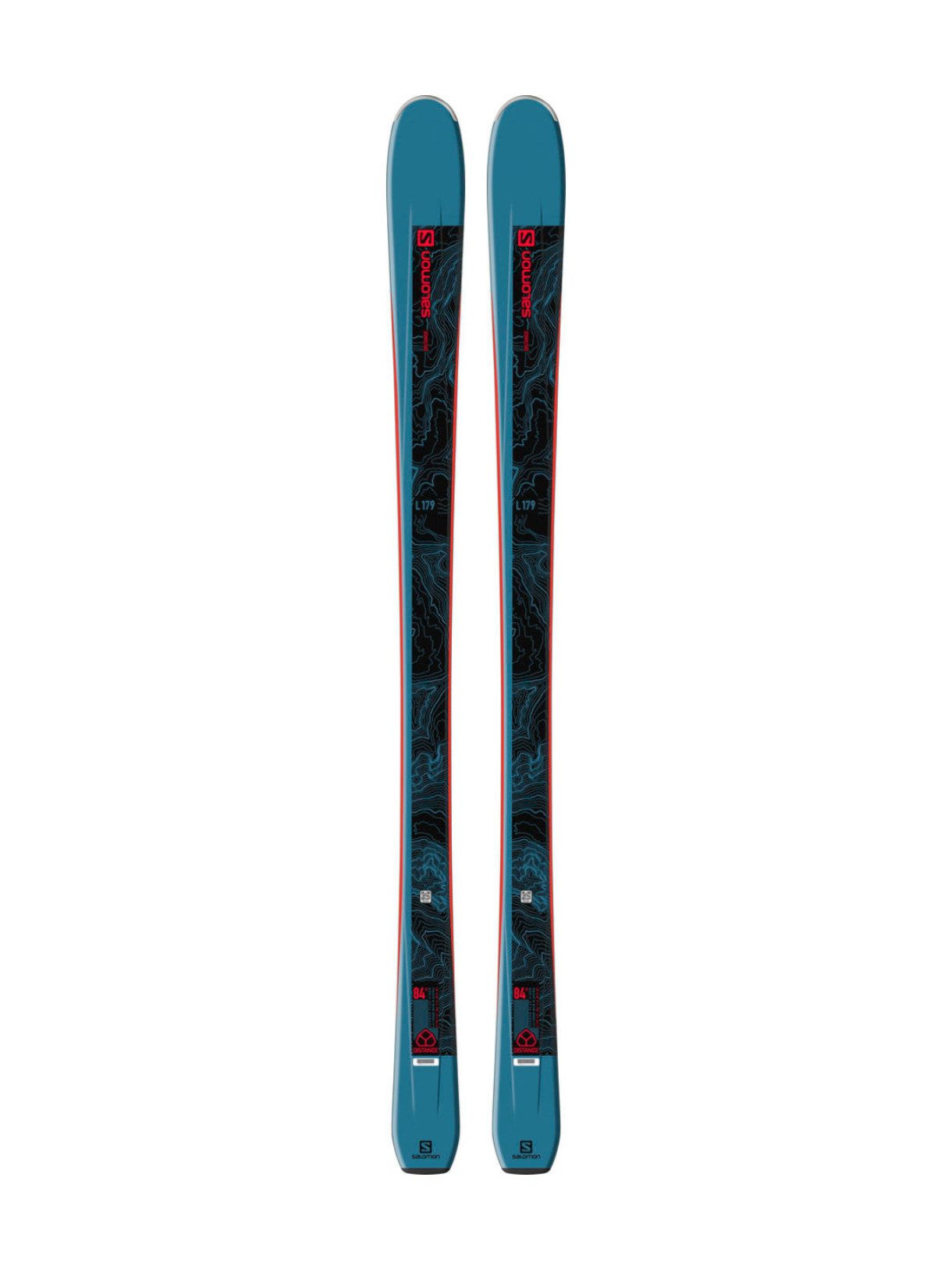 Salomon Ski SALOMON N Distance 84 Ti Freeride Ski, für die Piste, für Freeride