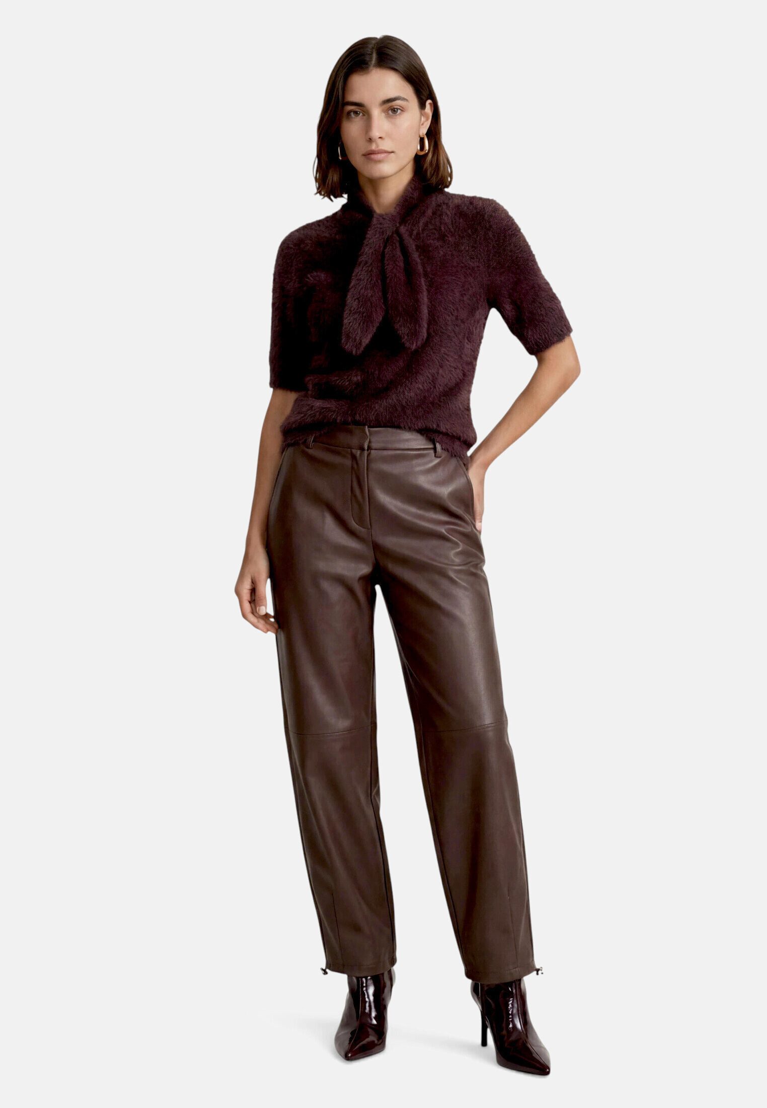 Zero Kurzarmshirt Damen kurzarm (1-tlg) Plain/ ohne Details