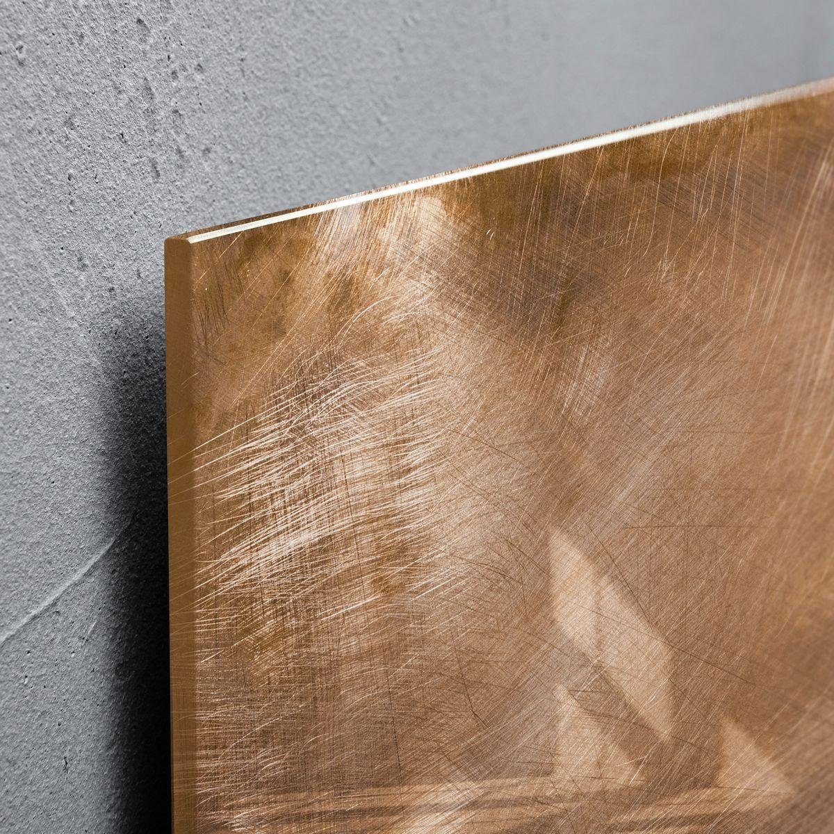 Sigel Magnettafel 1 Glas-Magnettafel ARTVERUM 91x46cm - Used-Bronze, (1-tlg)