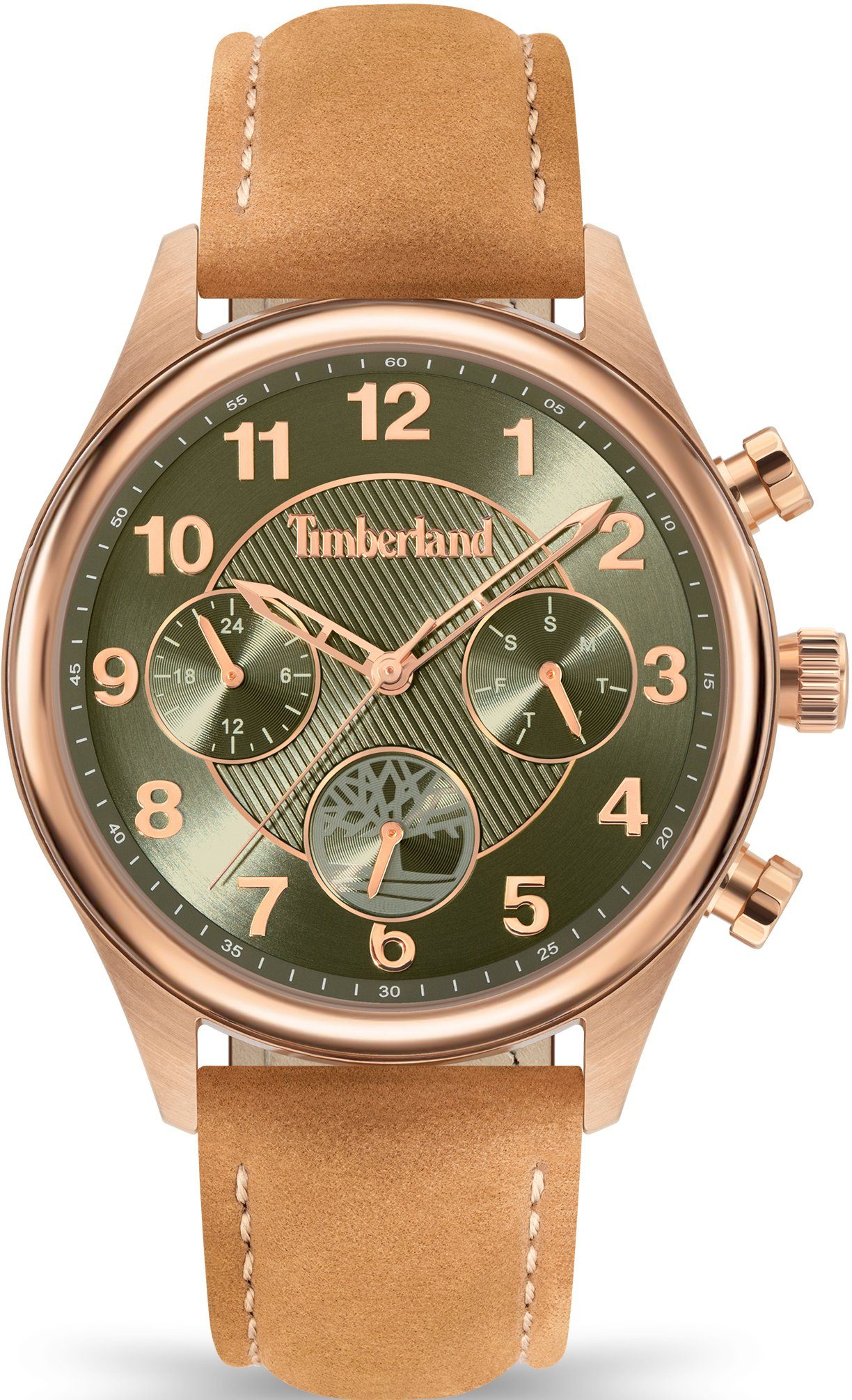 Timberland Multifunktionsuhr BALLARDVALE, TDWLF2200101, Armbanduhr, Quarzuhr, Damenuhr