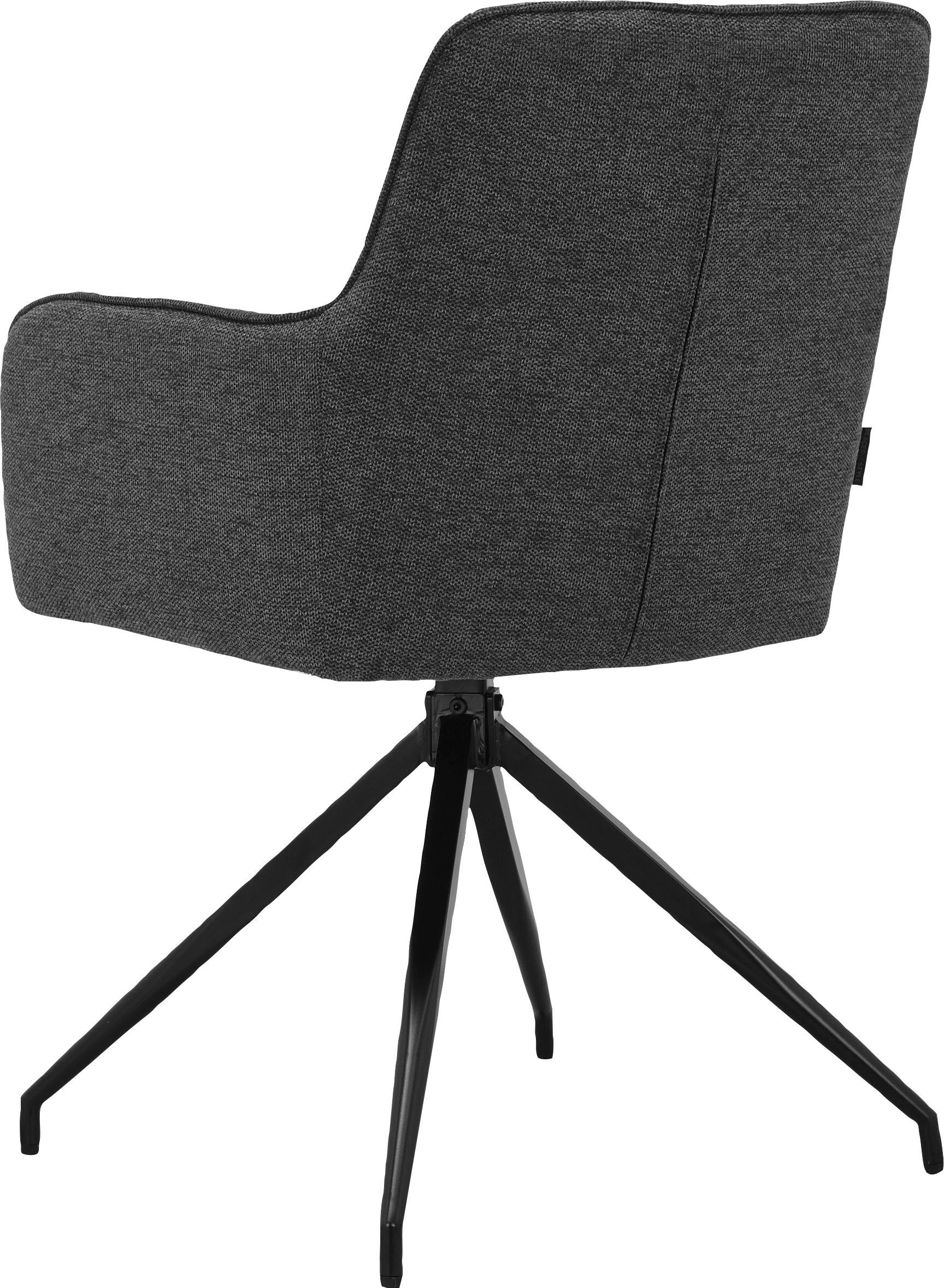 und Sitzhöhe im Esszimmerstuhl Places anthrazit erhältlich, Rücken anthrazit 48 (2 cm Sitz mit | St), Style Fondi Set gepolstert, 2er of