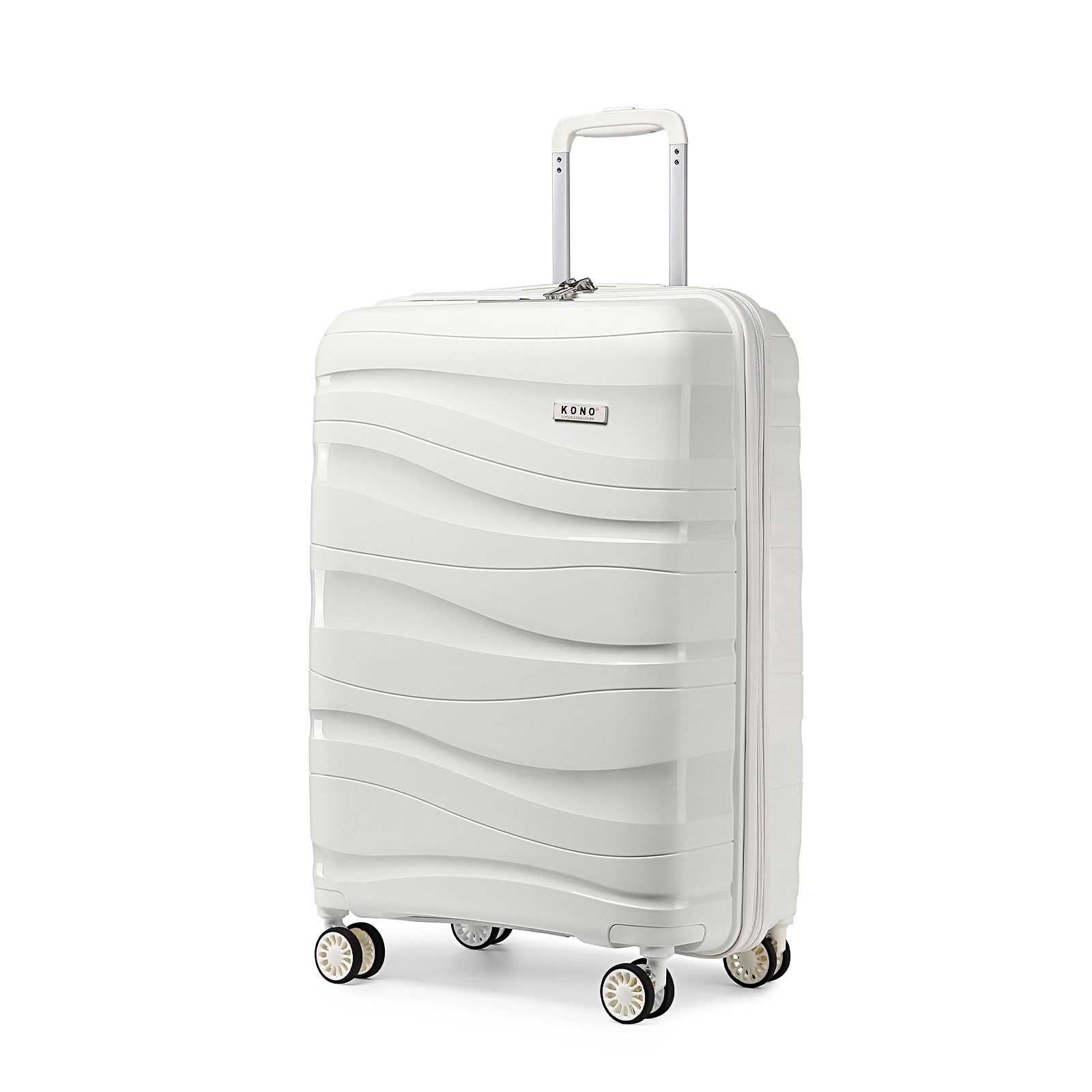 KONO Handgepäck-Trolley Leicht Hartschalenkoffer Reisekoffer mit 4 Rollen u günstig online kaufen
