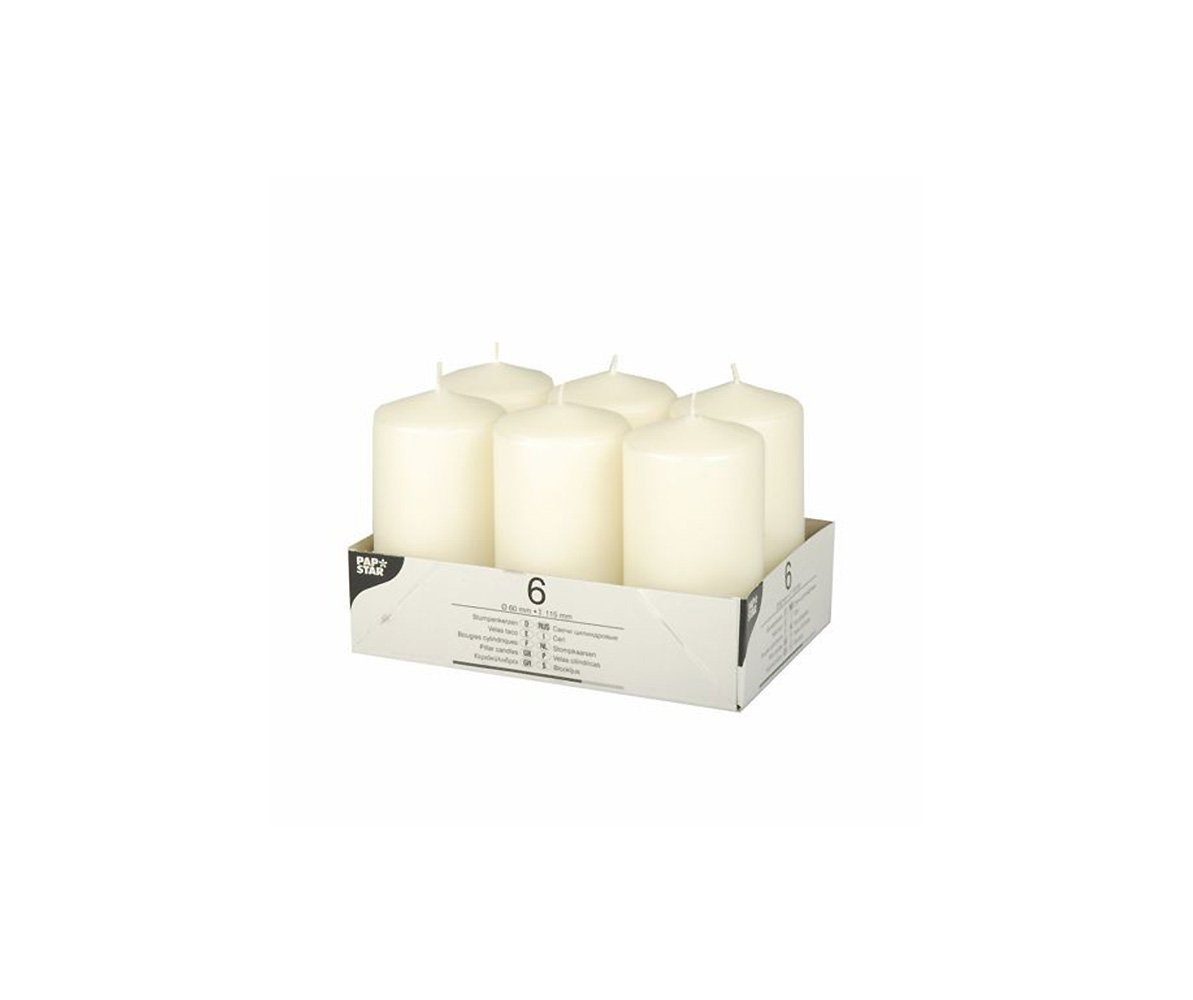 PAPSTAR Stumpenkerze, Stumpenkerzen Ø 60mm / günstig online kaufen