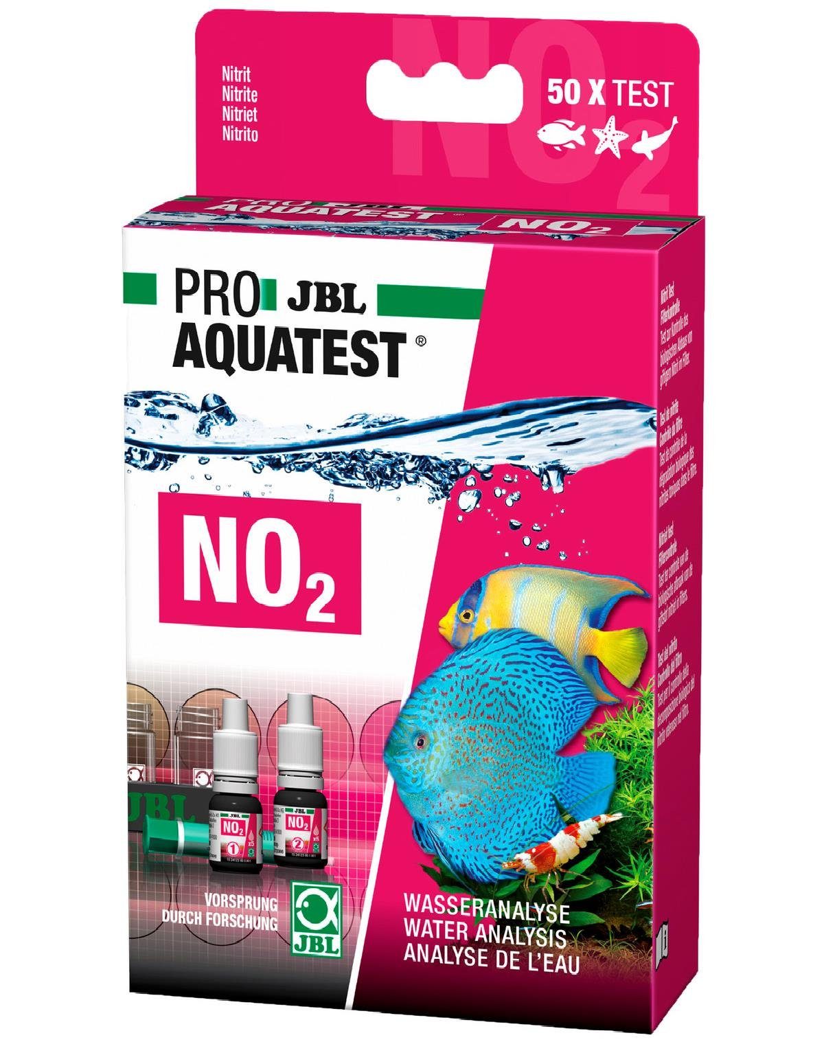 Aquarium-Wassertest JBL PROAQUATEST NO2 Nitrit Wassertest Süß-/Meerwasser & Teichen